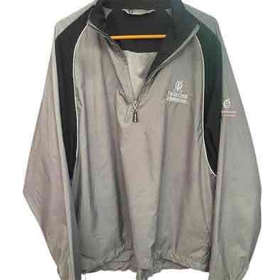 Chaqueta deportiva tipo cortavientos Gris, negro. - miniatura 1