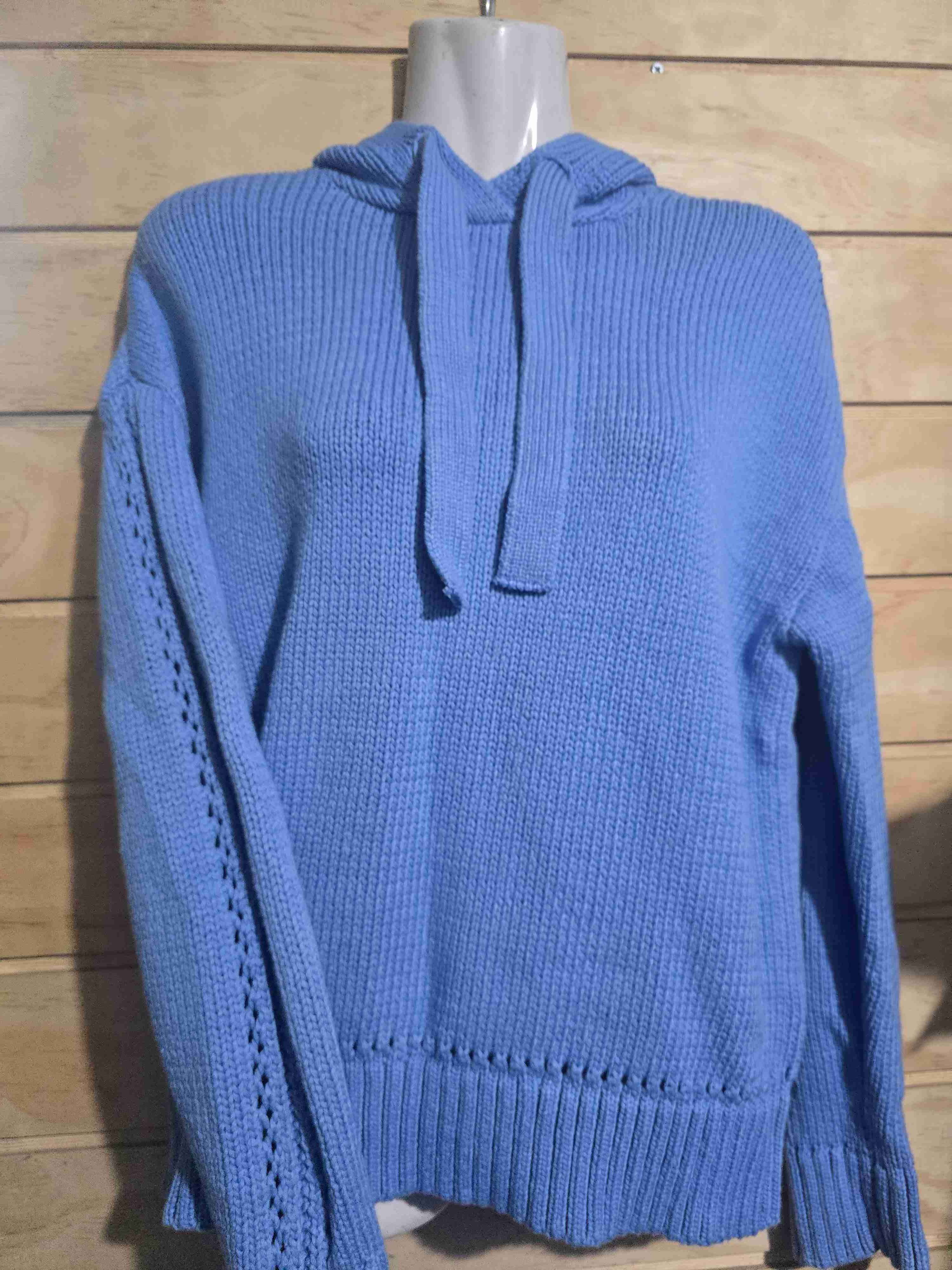 Polerón de lana azul - miniatura 2