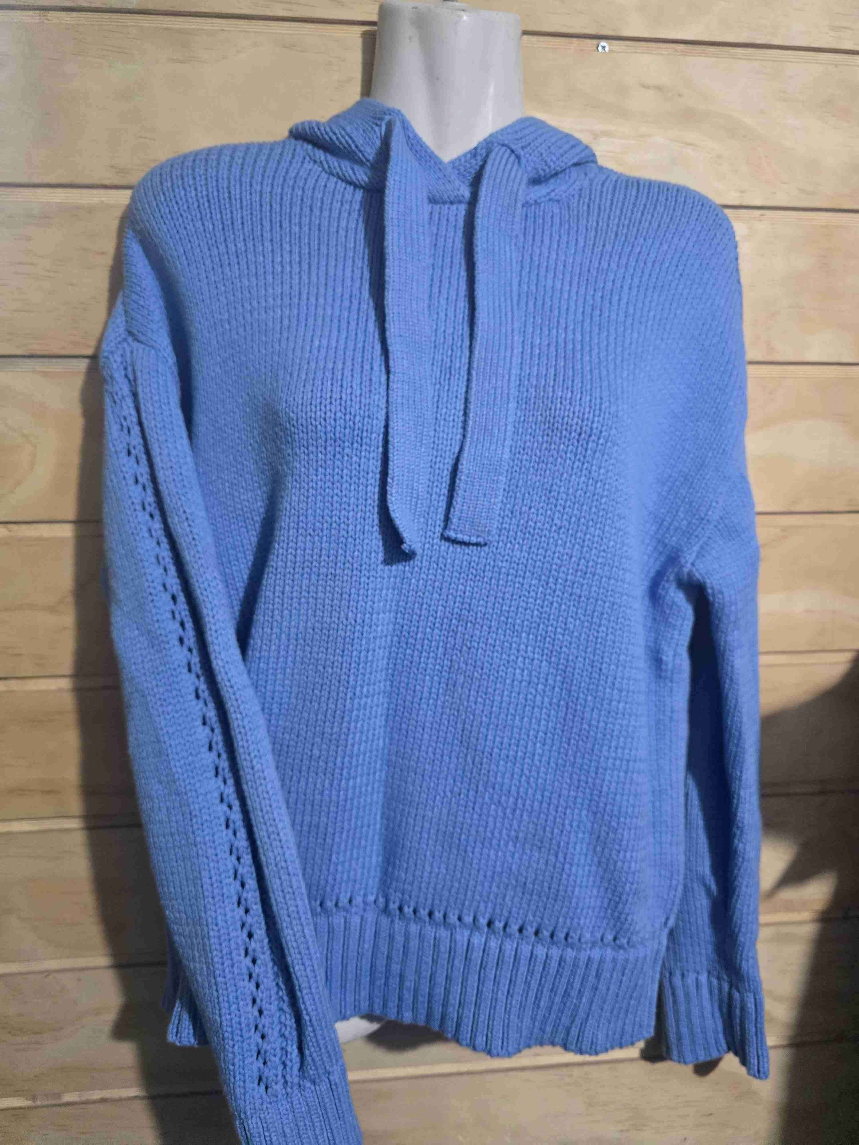 Polerón de lana azul - miniatura 3