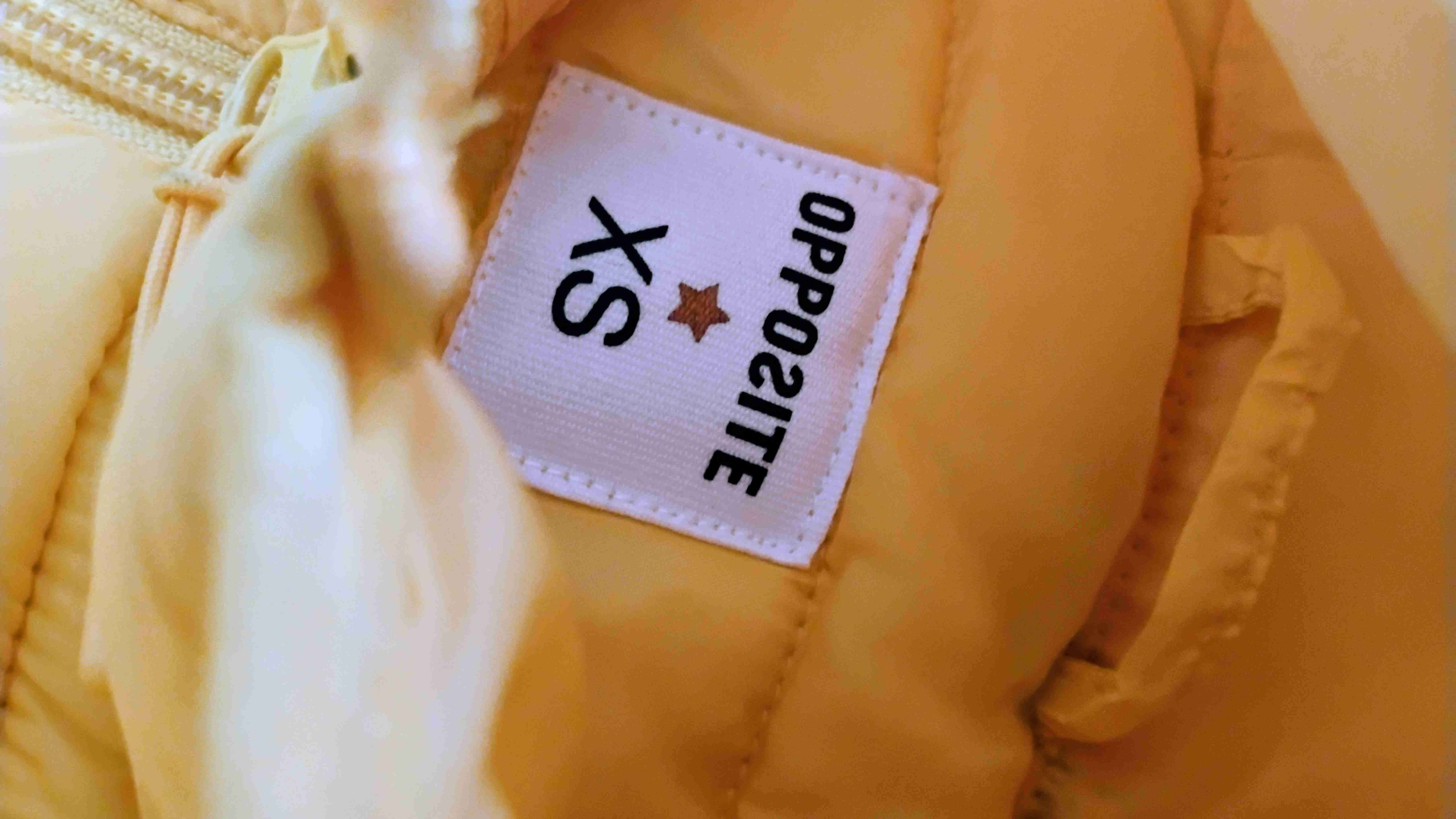 Chaqueta amarilla con capucha XS - miniatura 2