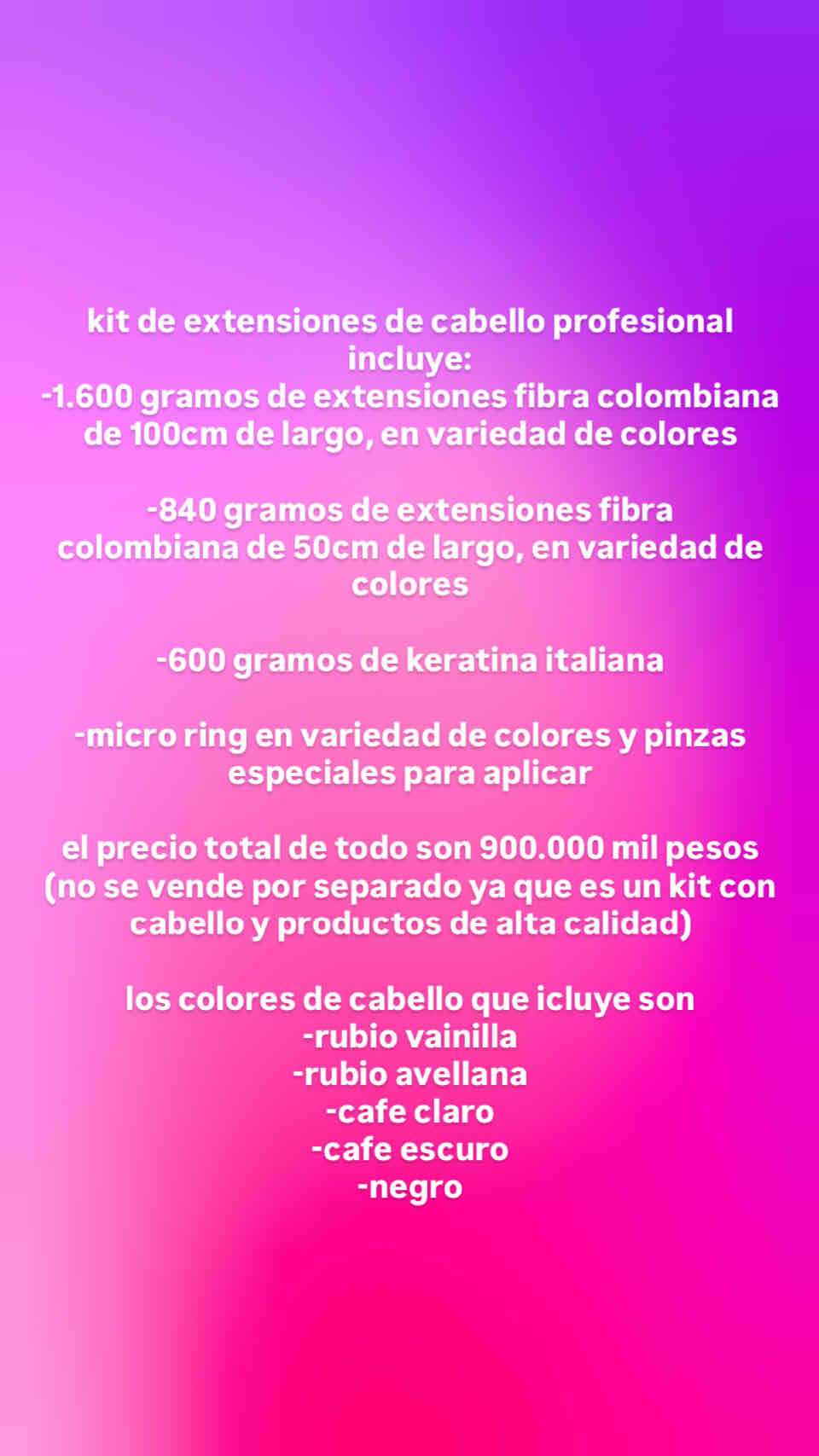 Kit extensiones de cabello - miniatura 2