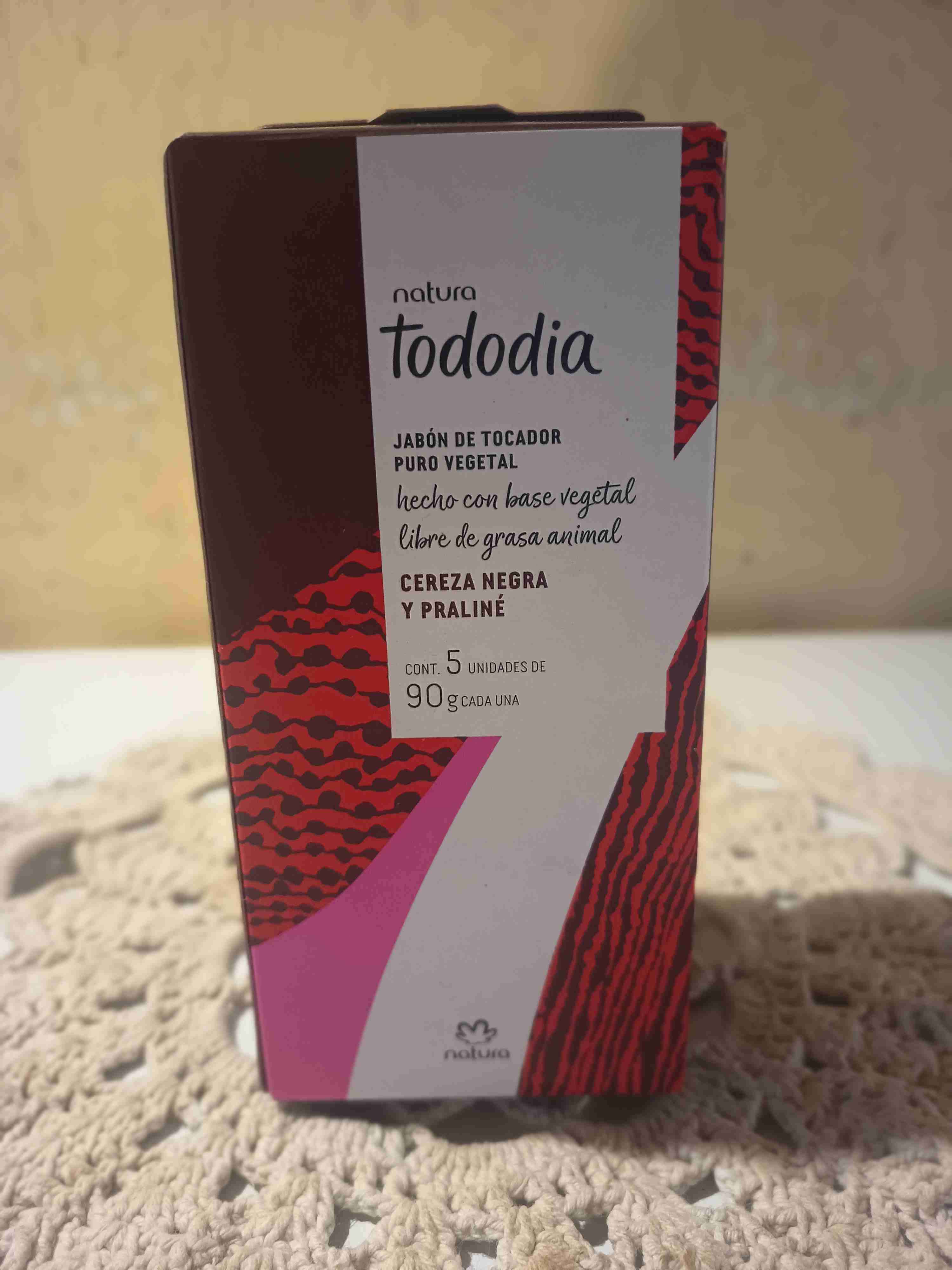 Jabón Natura Tododia Cereza Negra