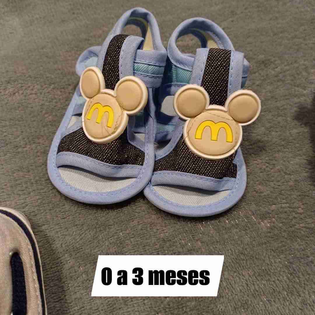 Zapatillas Bubble Gummers azul y verde - miniatura 2