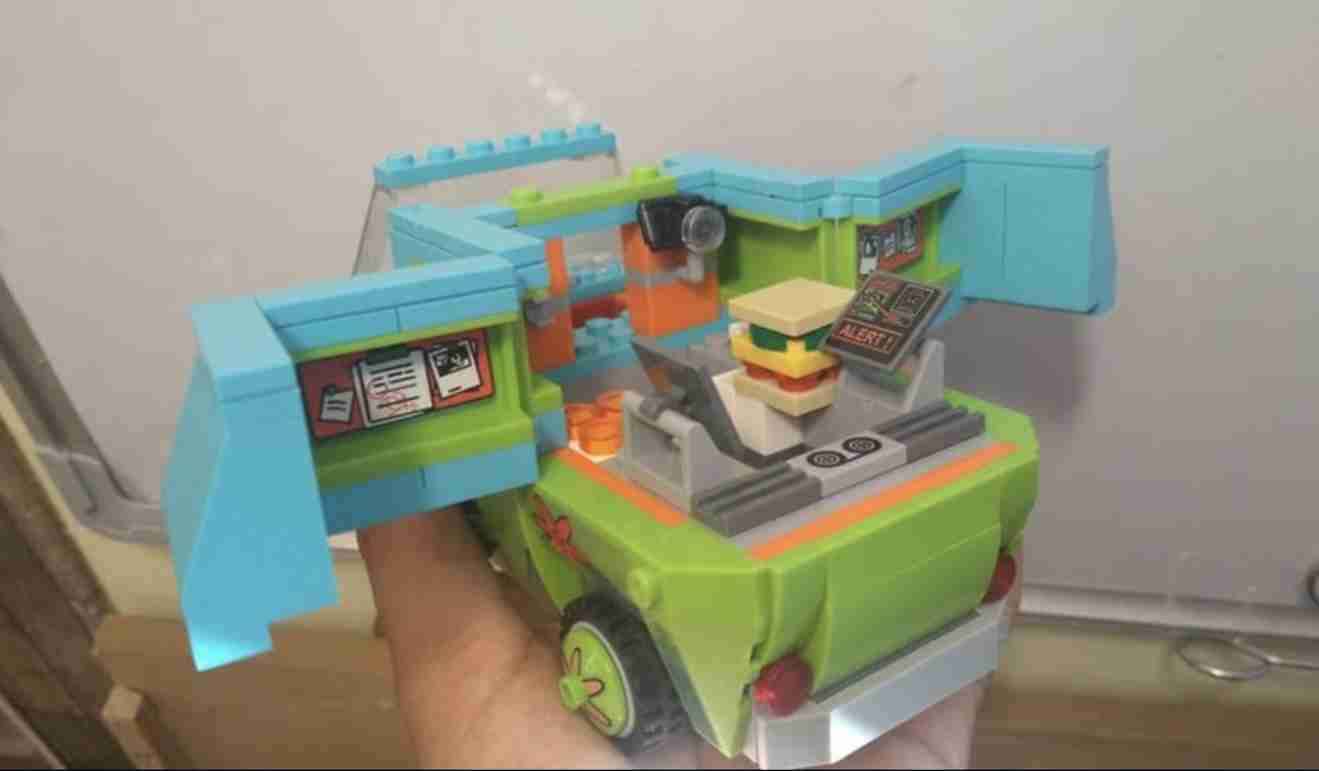 Scooby doo maquina del misterio lego alternativo - miniatura 2