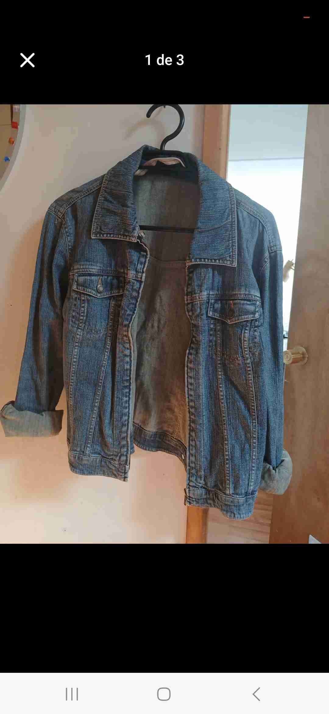 Chaqueta de mezclilla