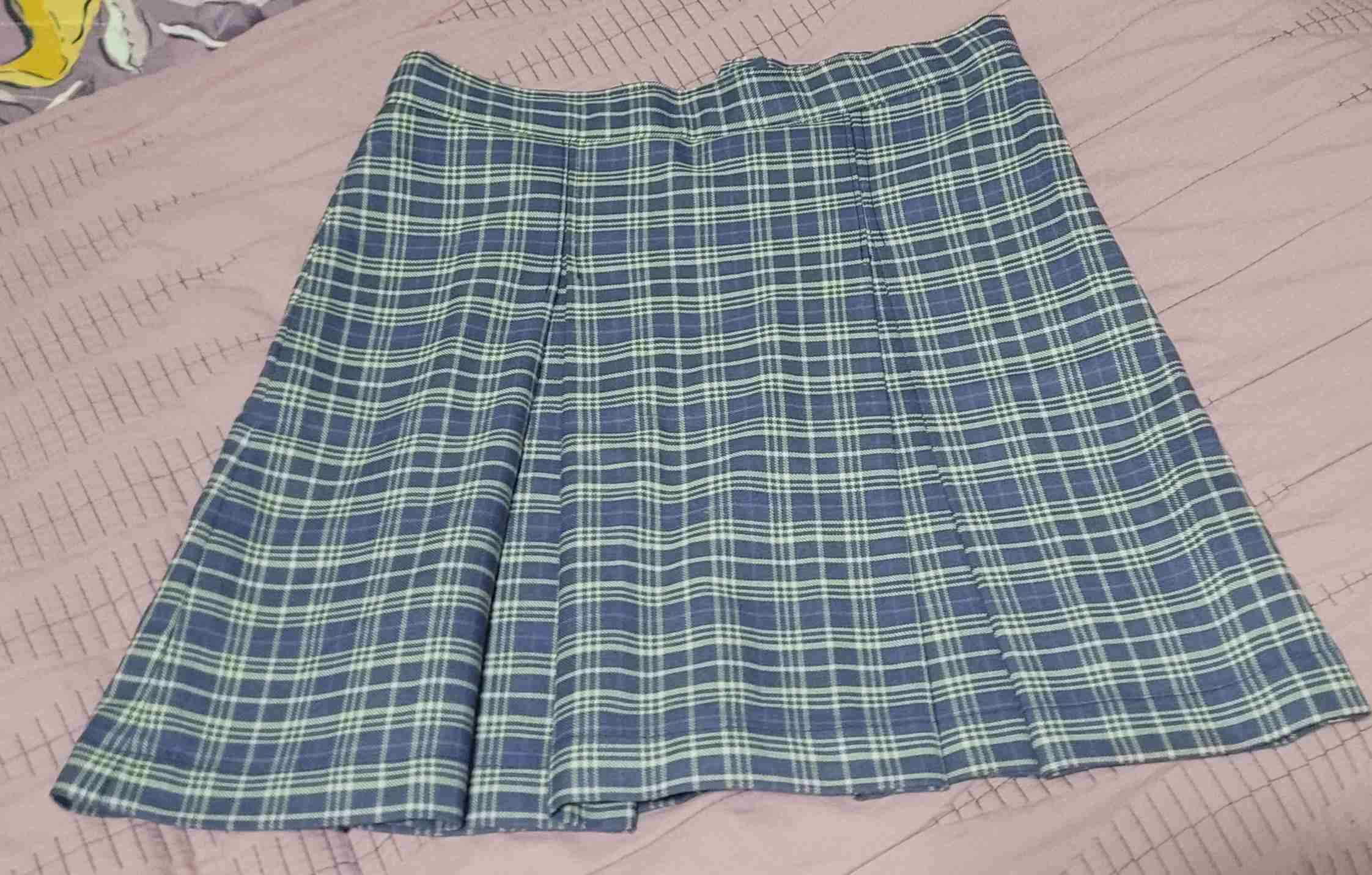 Falda escocesa azul - miniatura 2