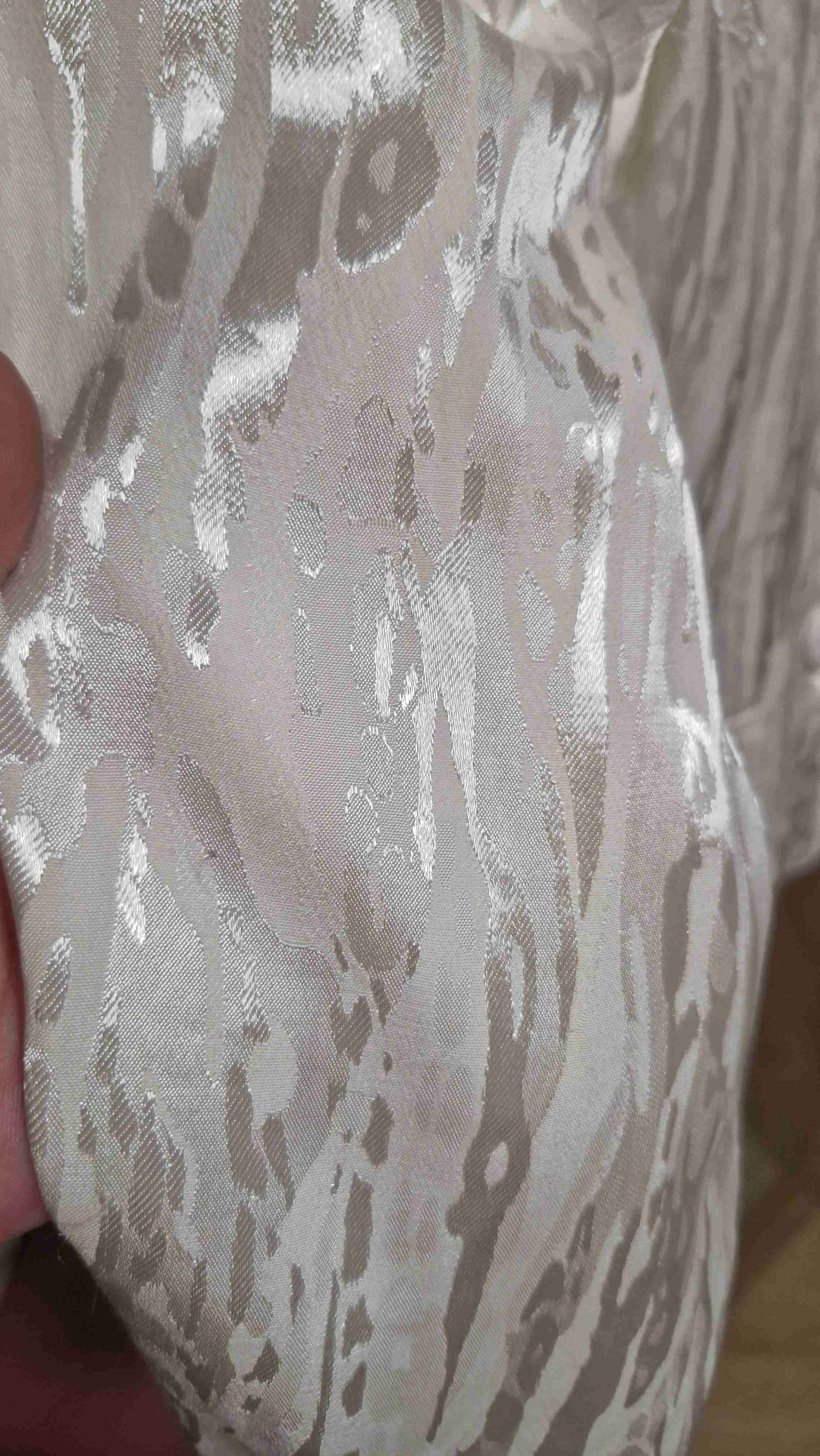 Blazer blanco con patrón brillante - miniatura 2