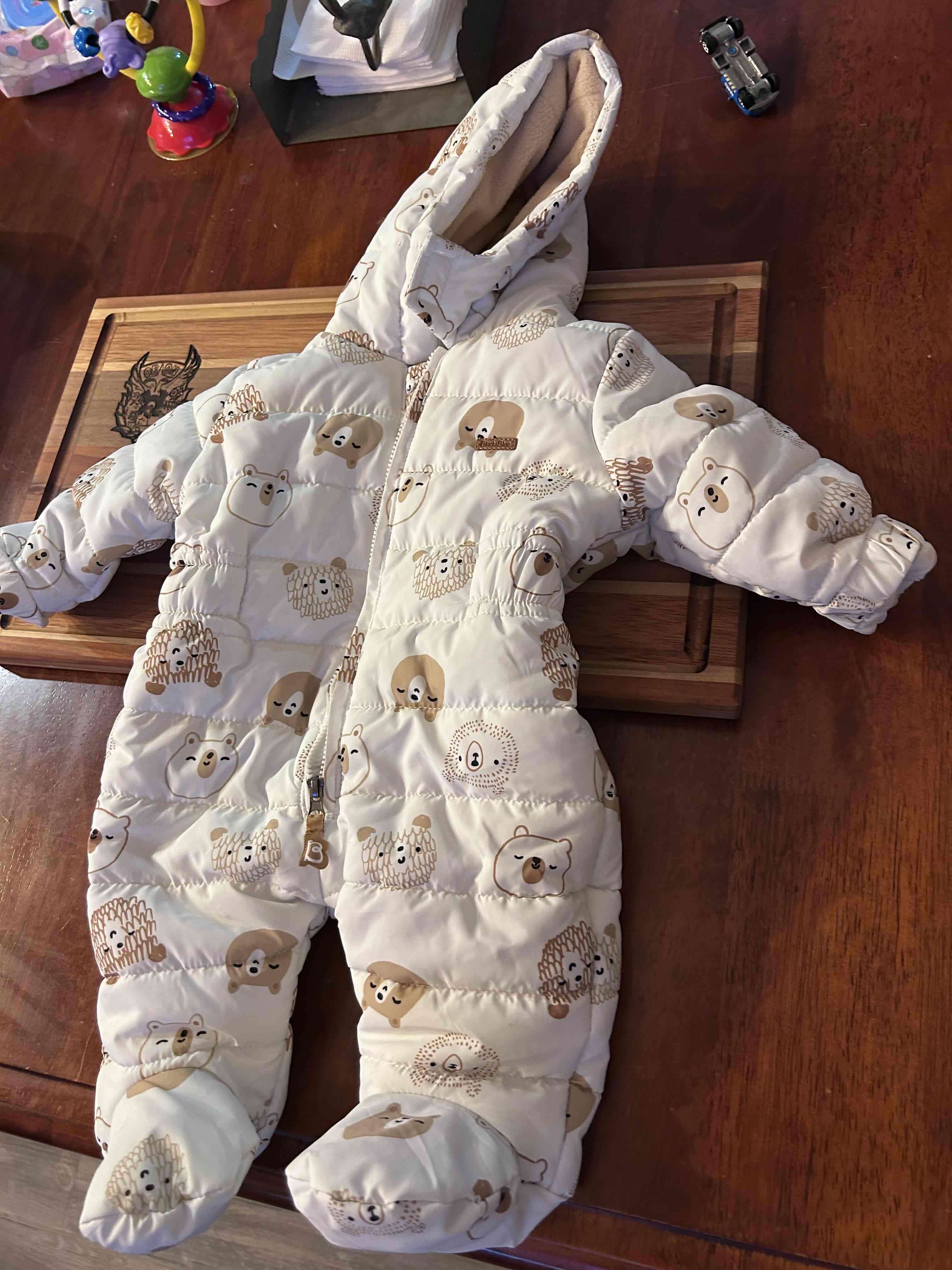 Enterito invierno bebé ositos - miniatura 1