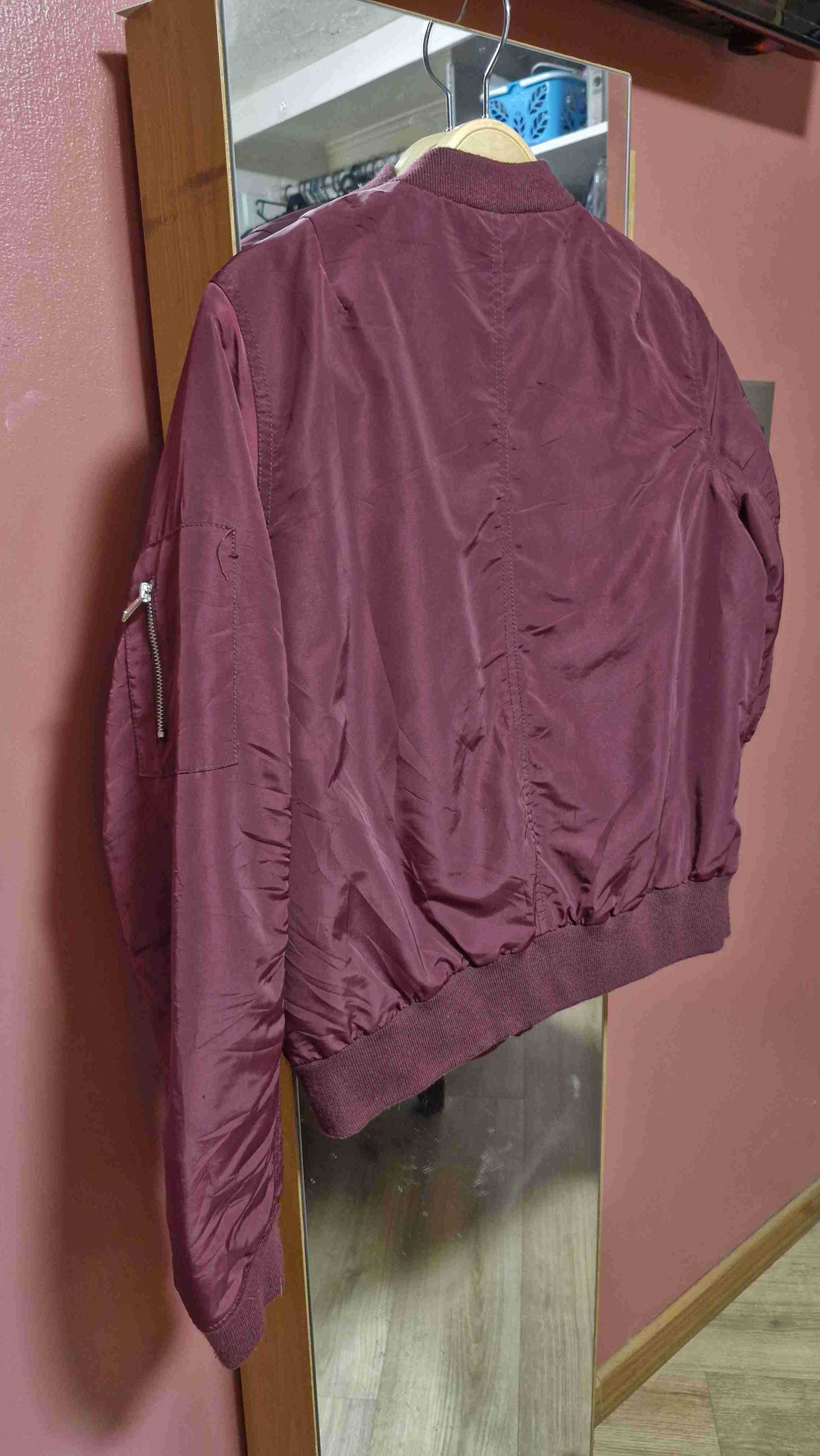 Fly Jacket burdeo - miniatura 2