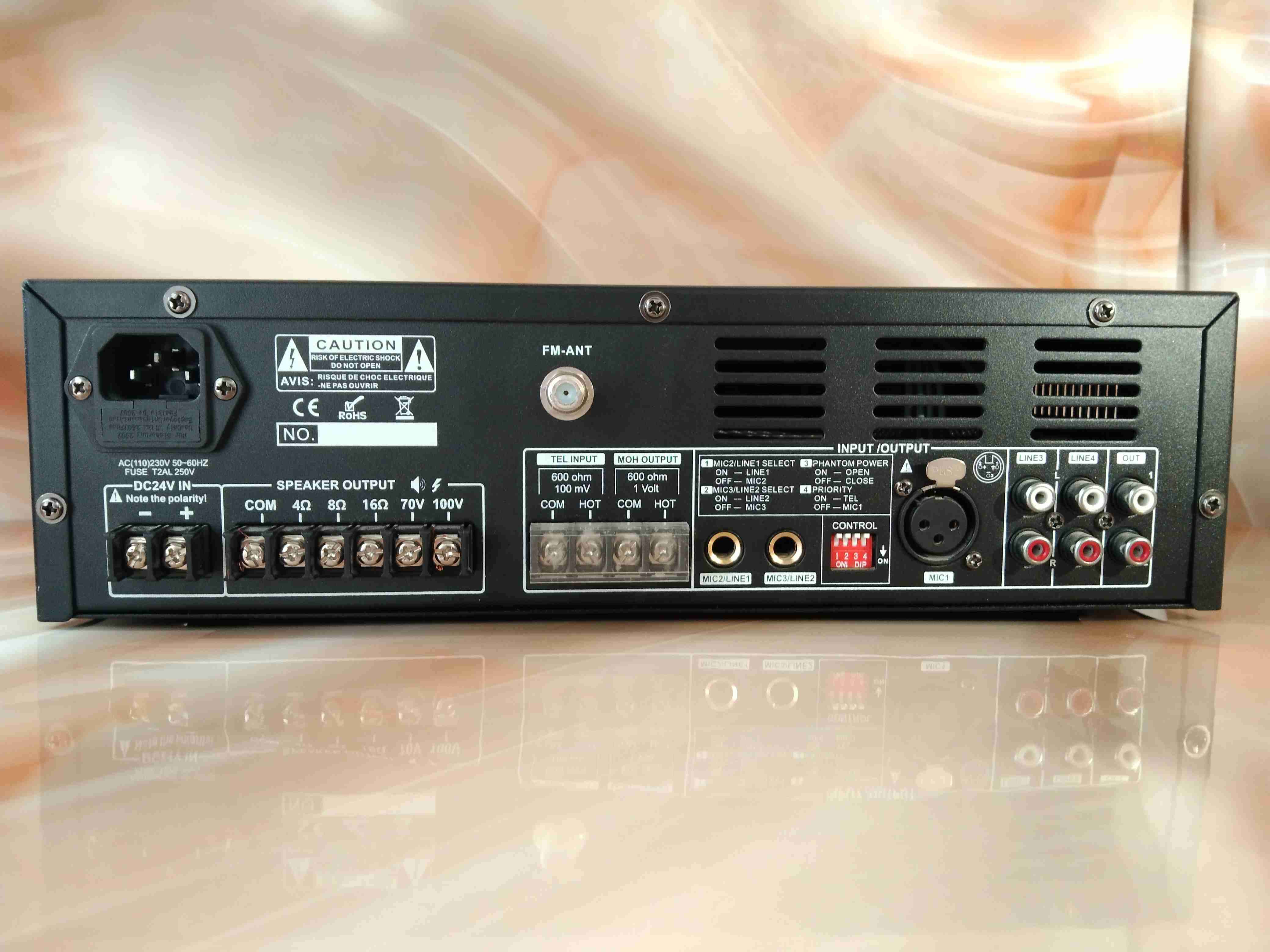 Amplificador mezclador Alpha Pro AMA-E60 - miniatura 5