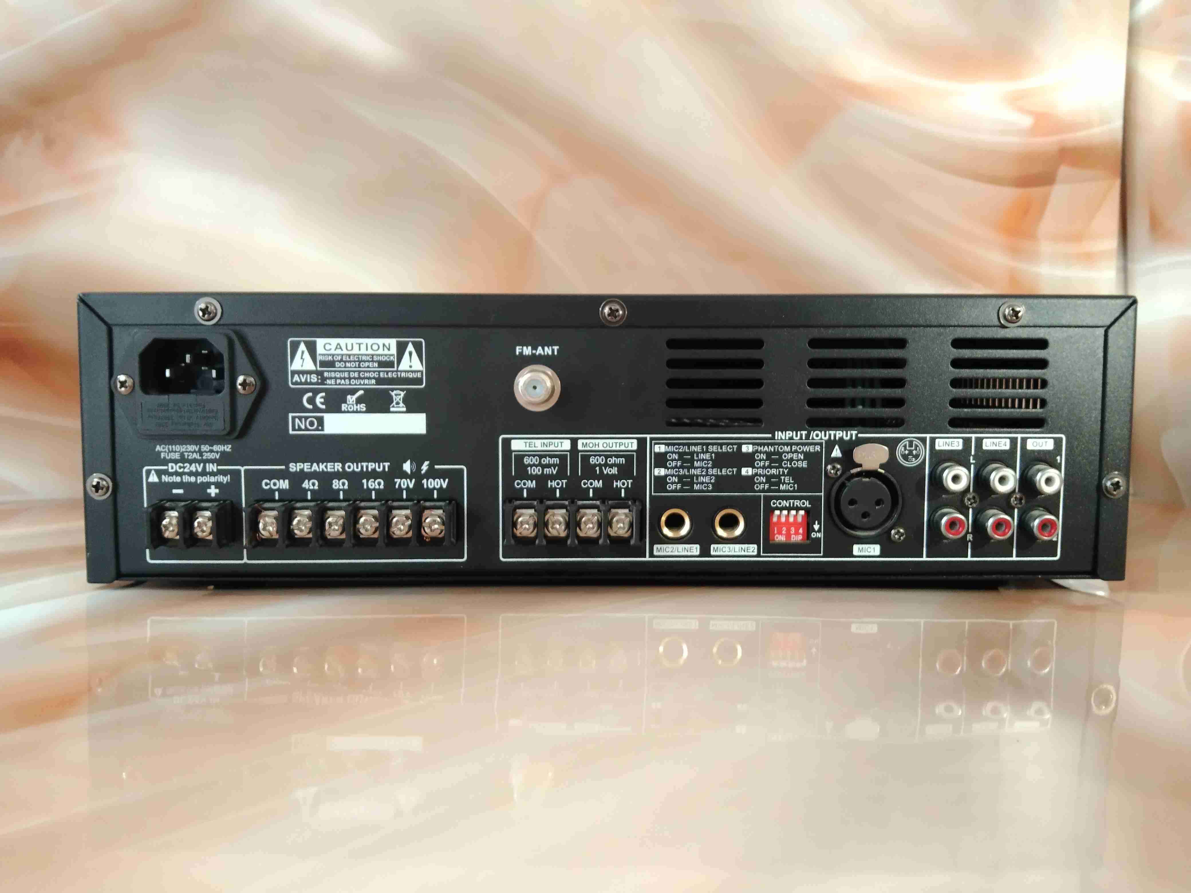 Amplificador mezclador Alpha Pro AMA-E60 - miniatura 6