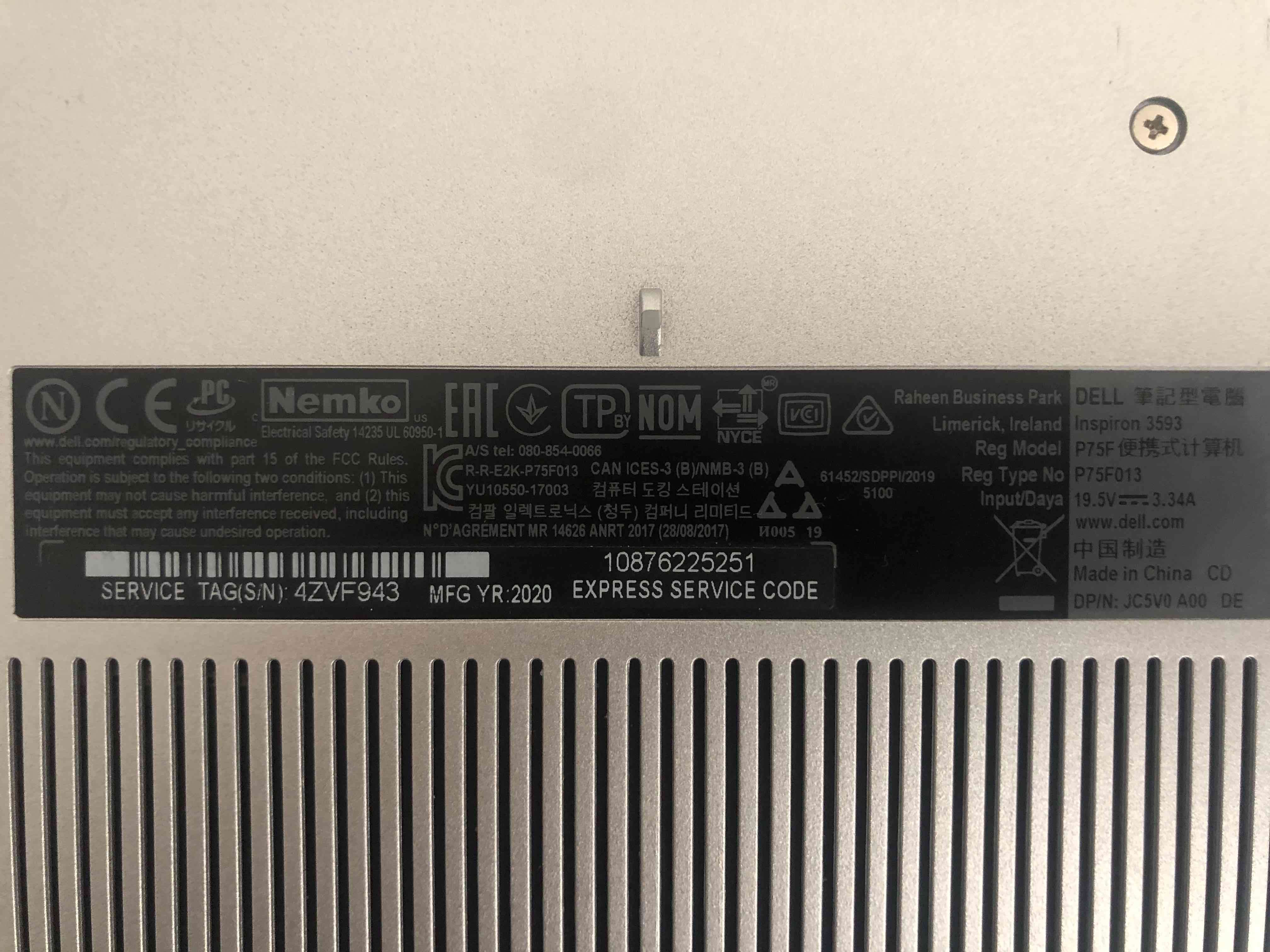 Notebook Dell i7 - miniatura 4