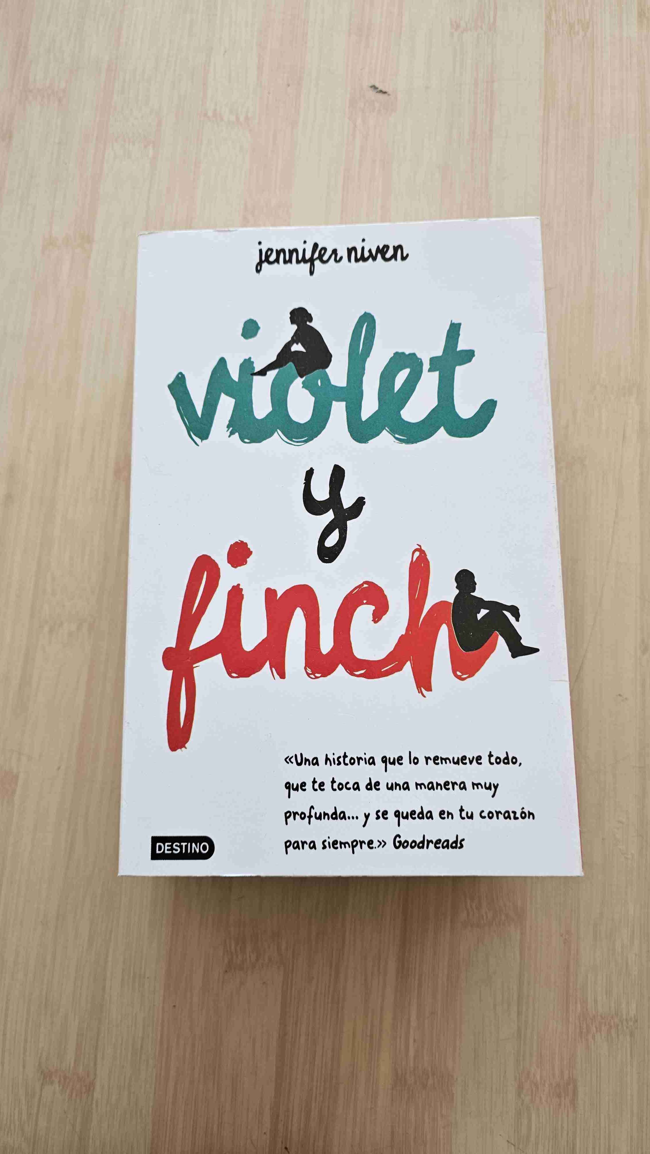 Libro 'Violet y Finch' de Jennifer Niven
