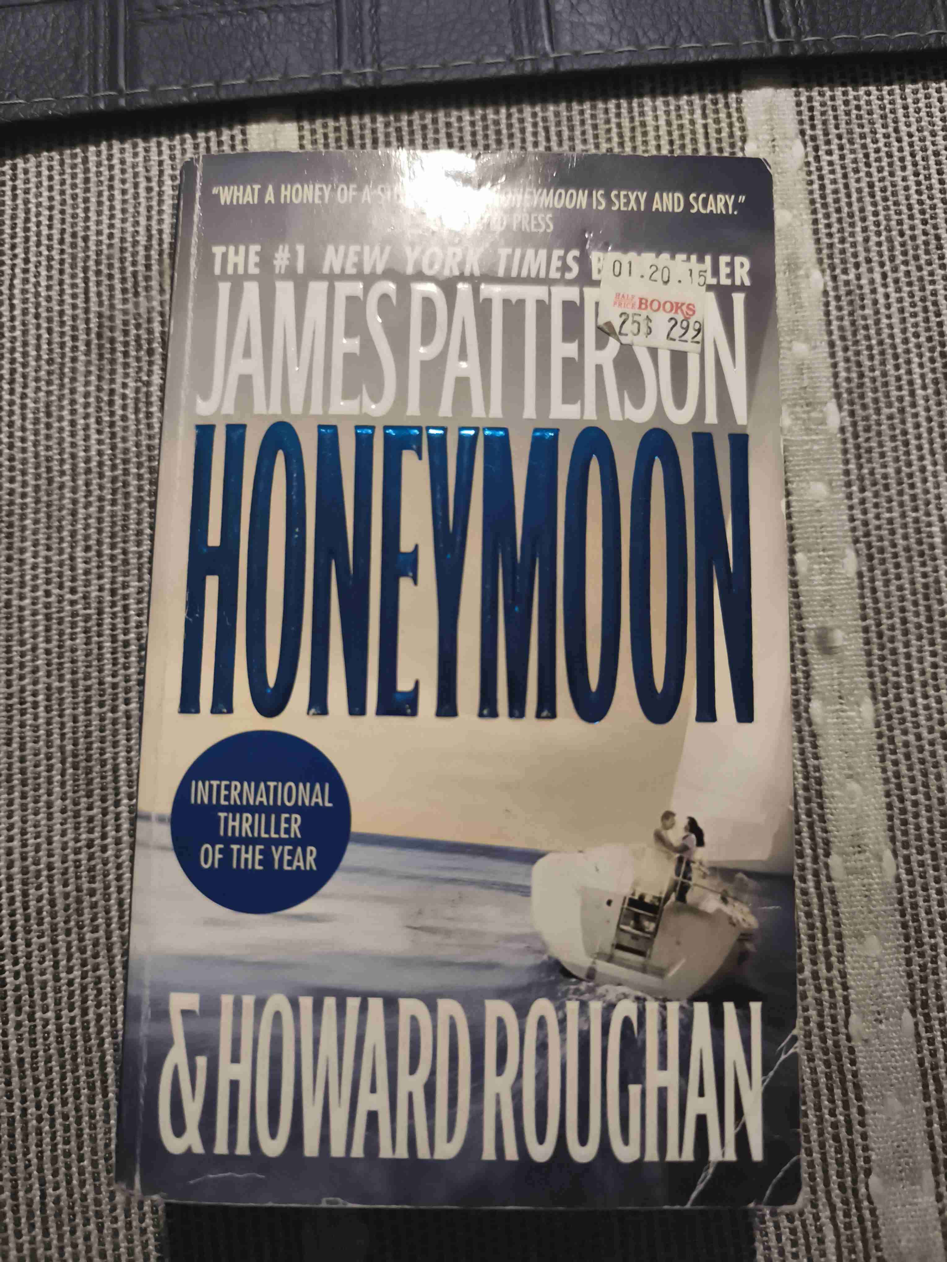 Libro 'Honeymoon' de James Patterson