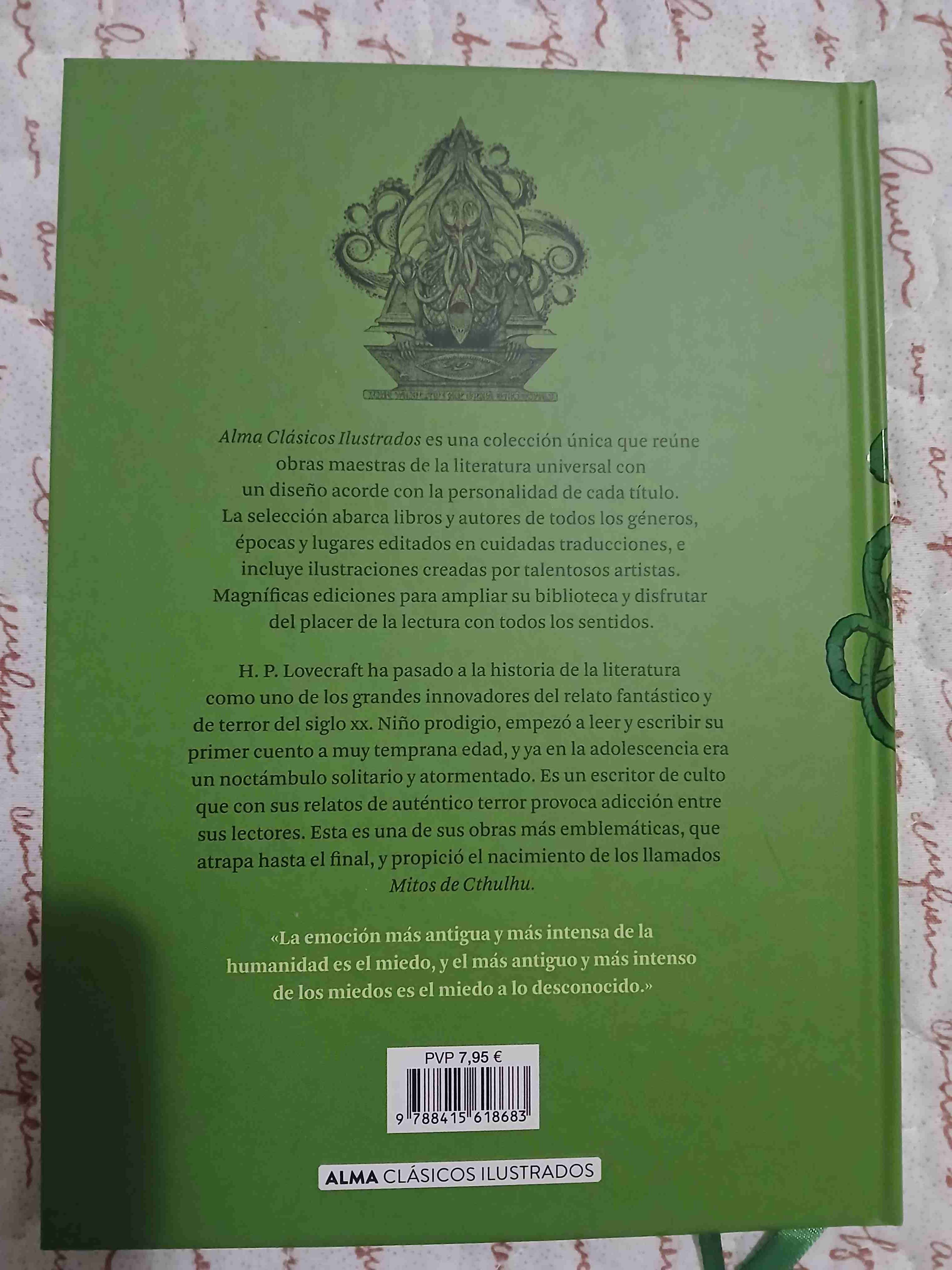 Libro H.P. Lovecraft ilustrado - miniatura 2