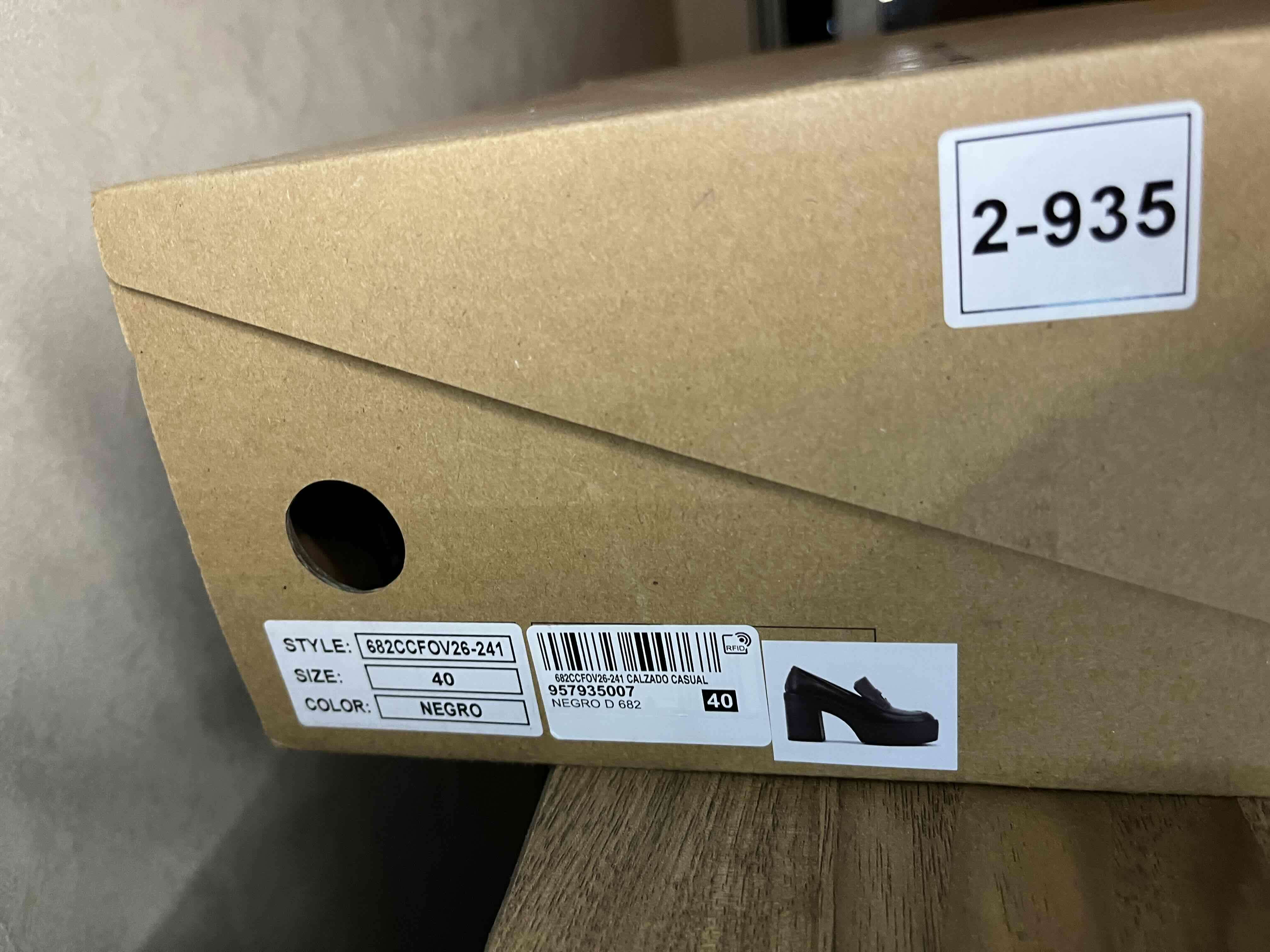 Zapato Mocasín plataforma Foster (negro) - miniatura 5