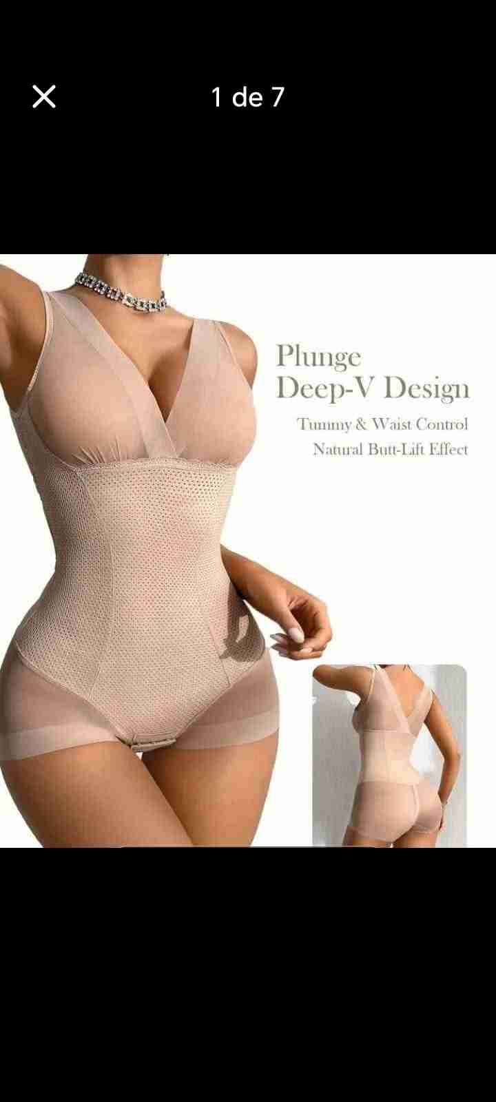 Body moldeador beige