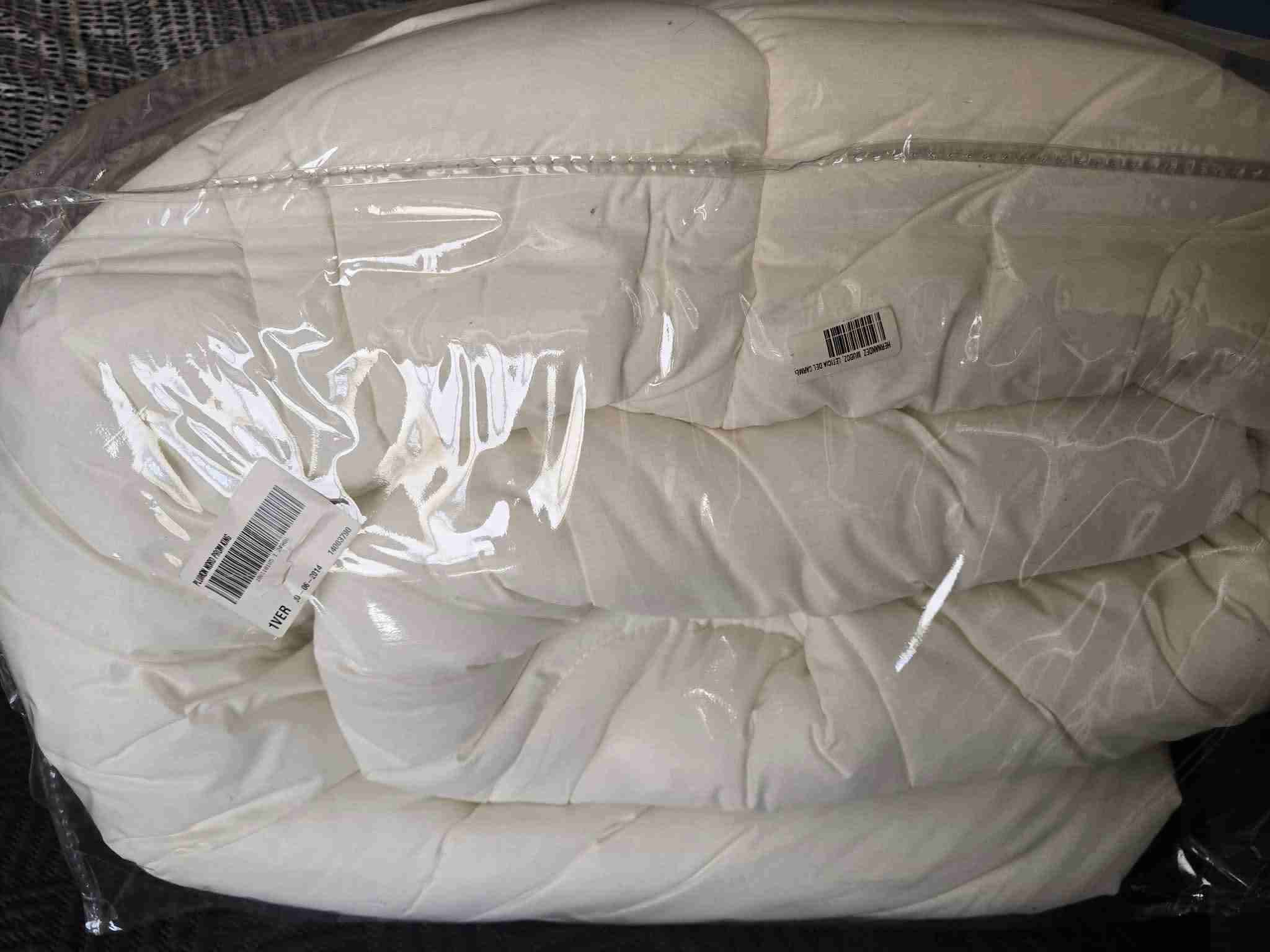 Plumónes Rosen Nórdico 1 plaza y 1/2 blanco - miniatura 2