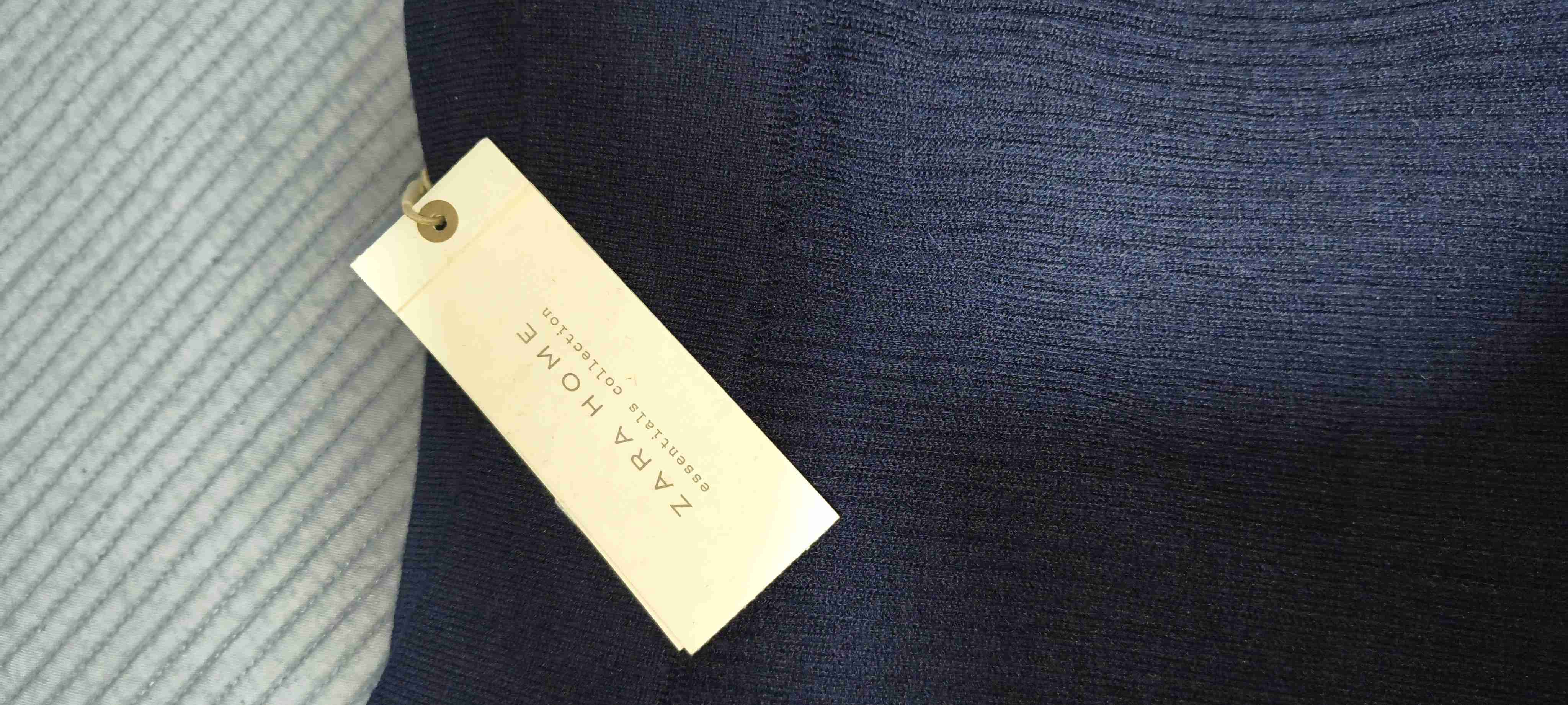 Pantalones de punto azul marino - miniatura 2