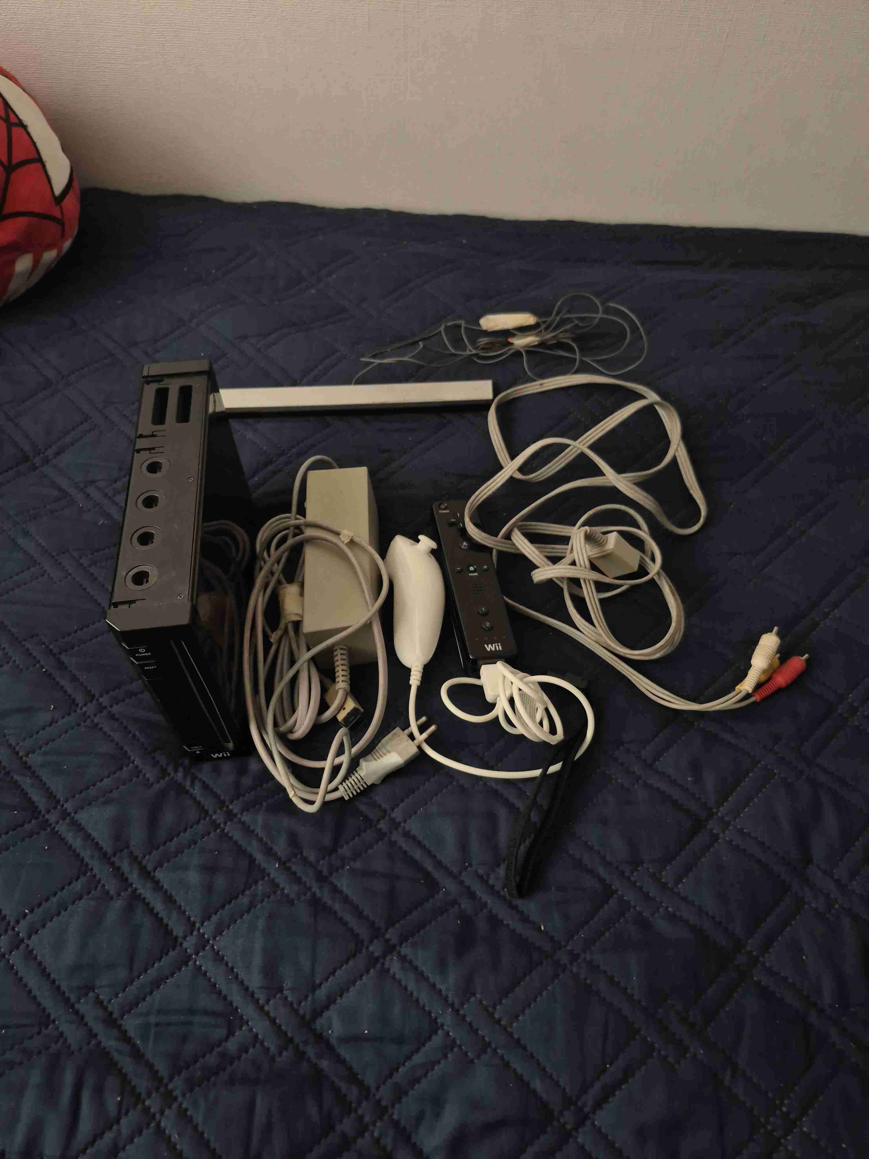 Consola Wii con accesorios