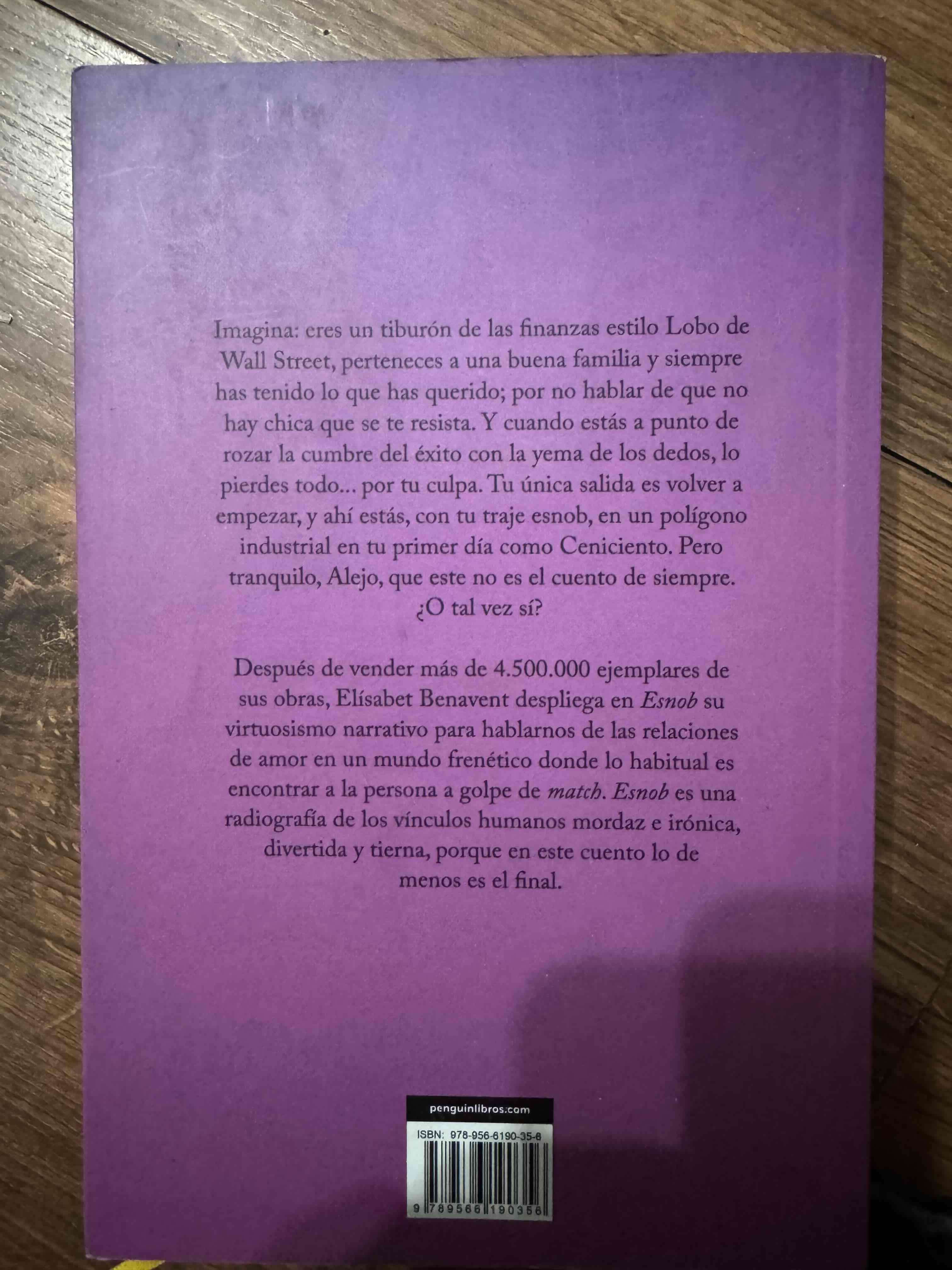 Libro 'Esnob' de Elísabet Benavent - miniatura 2