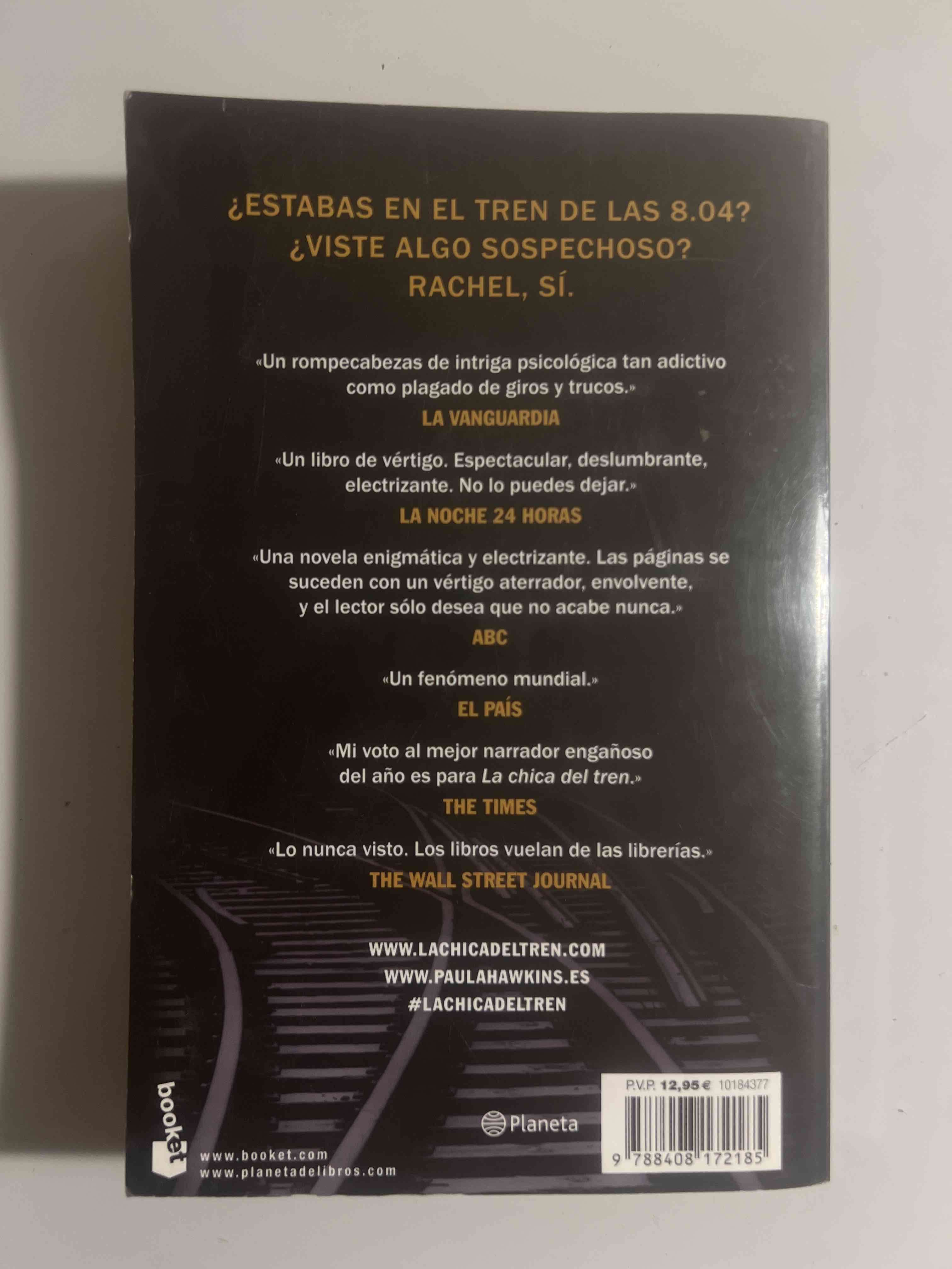 Libro 'La chica del tren' - miniatura 2