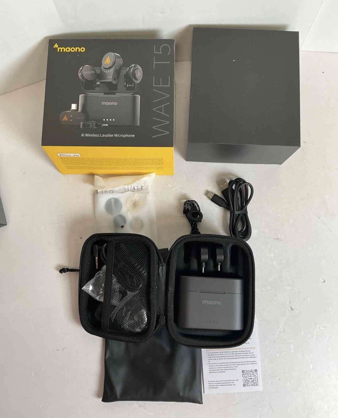 Micrófono Inalámbrico Maono wave T5 - miniatura 3