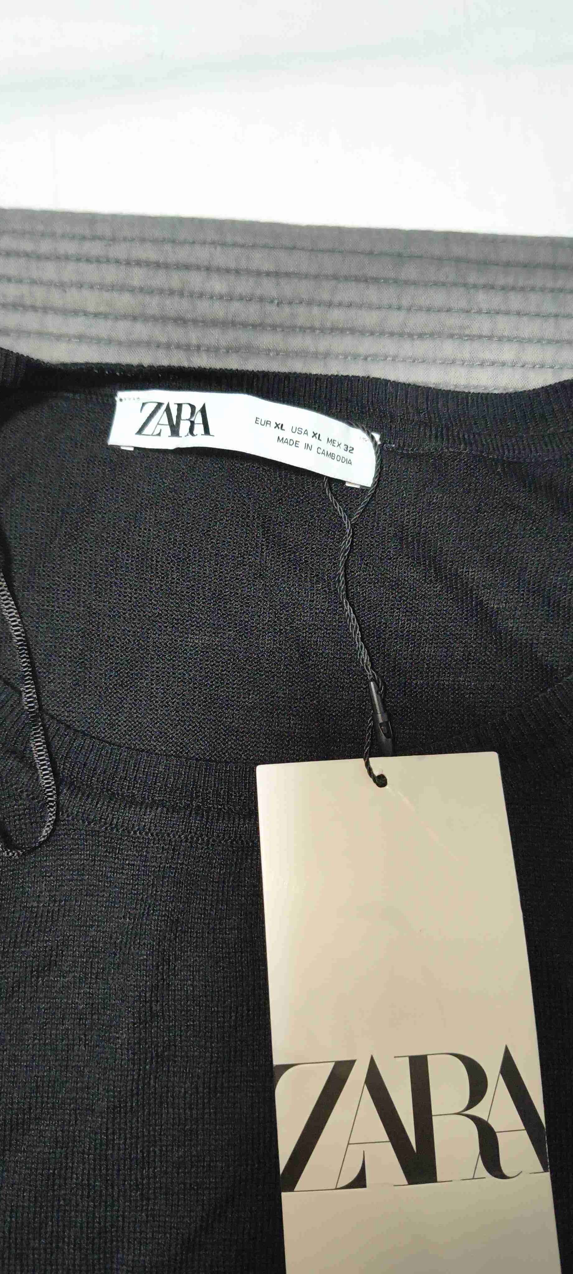 Chaleco de hilo negro de Zara - miniatura 2