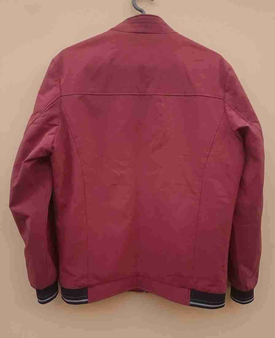 Chaqueta roja impermeable hombre - miniatura 2