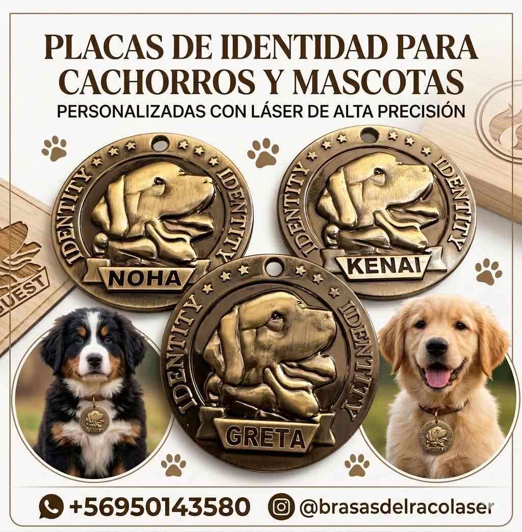 Placas de Identidad para Mascotas