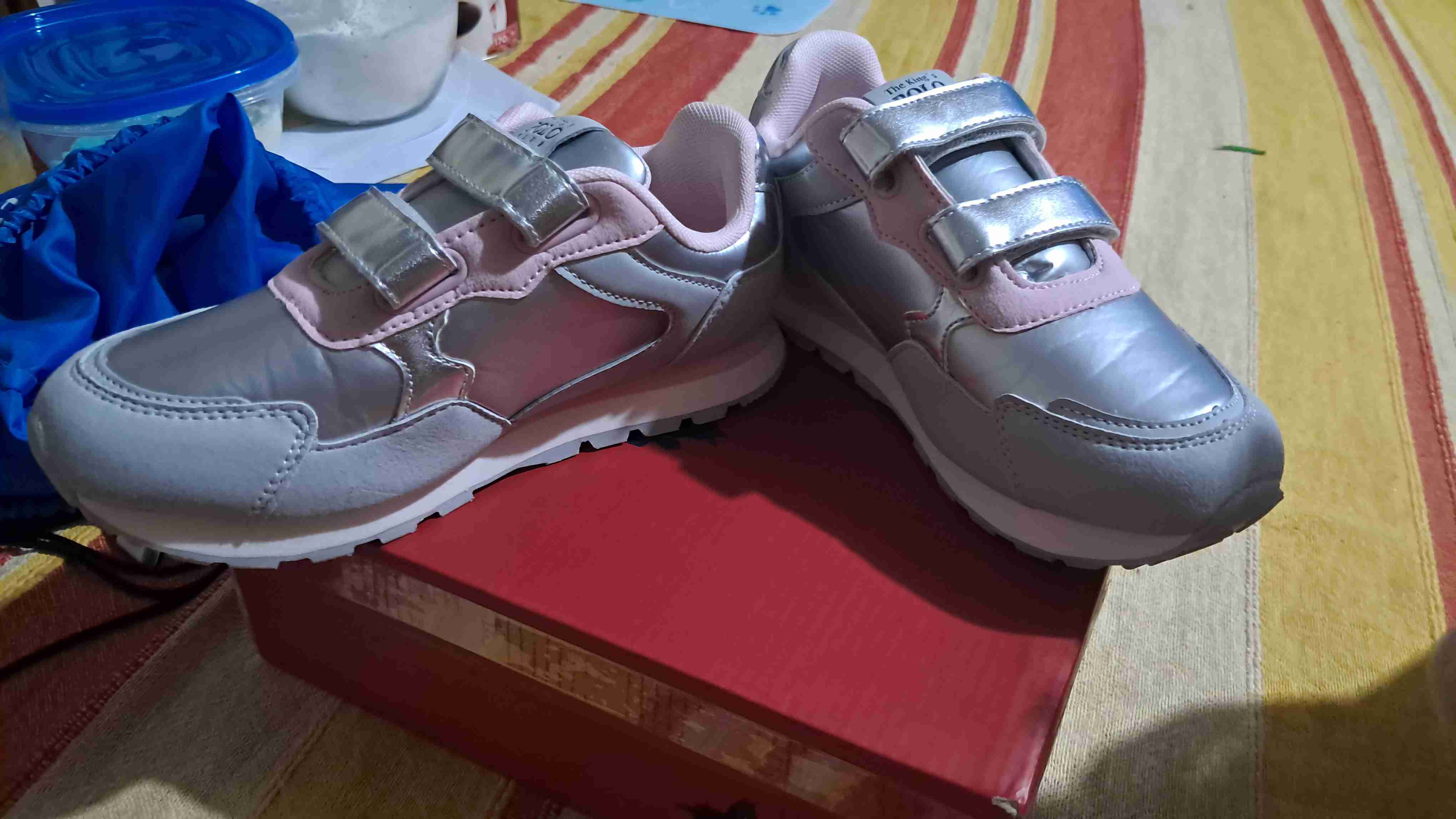 Zapatillas The King's Polo Club rosas - miniatura 3