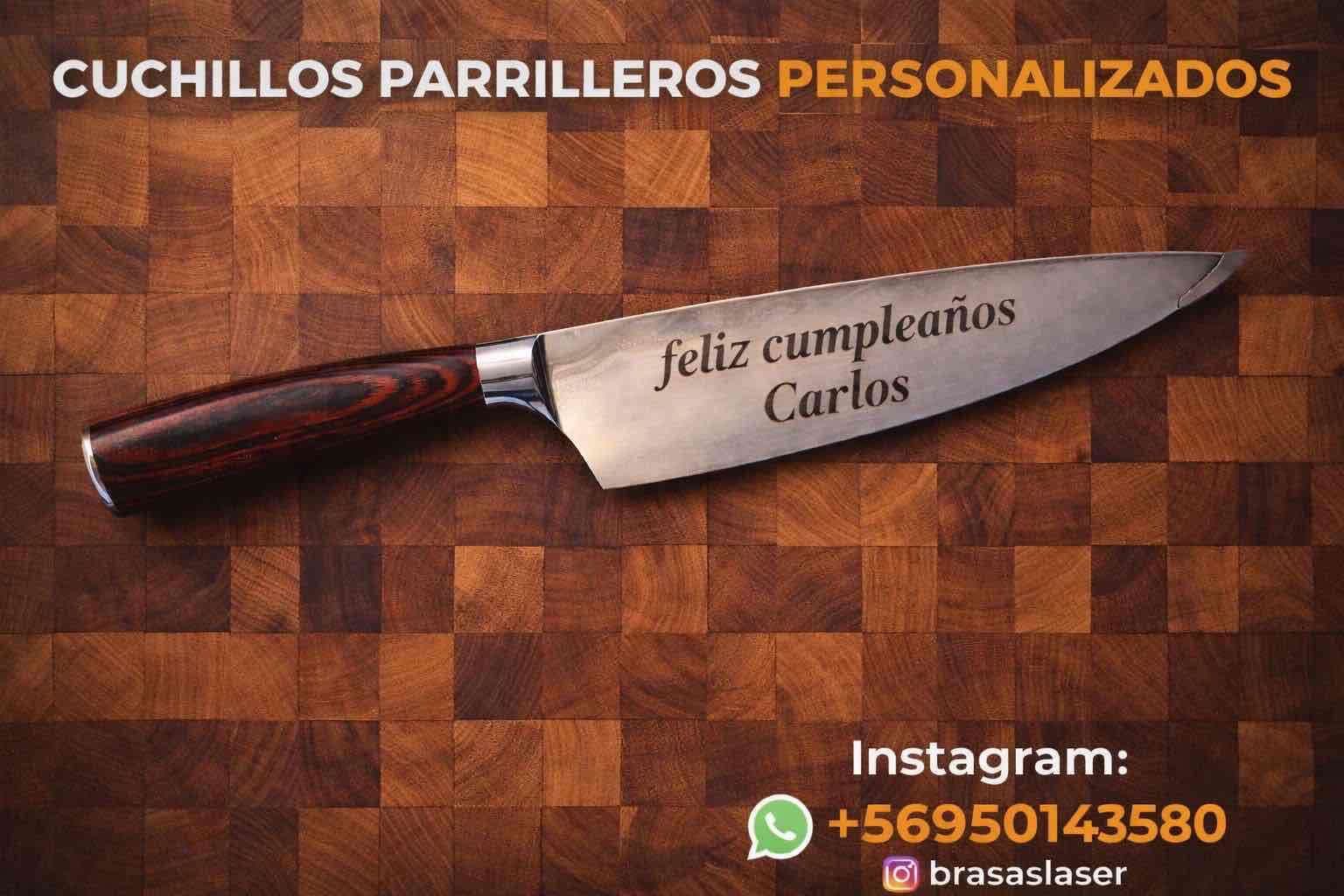 Cuchillo parrillero personalizado - miniatura 4