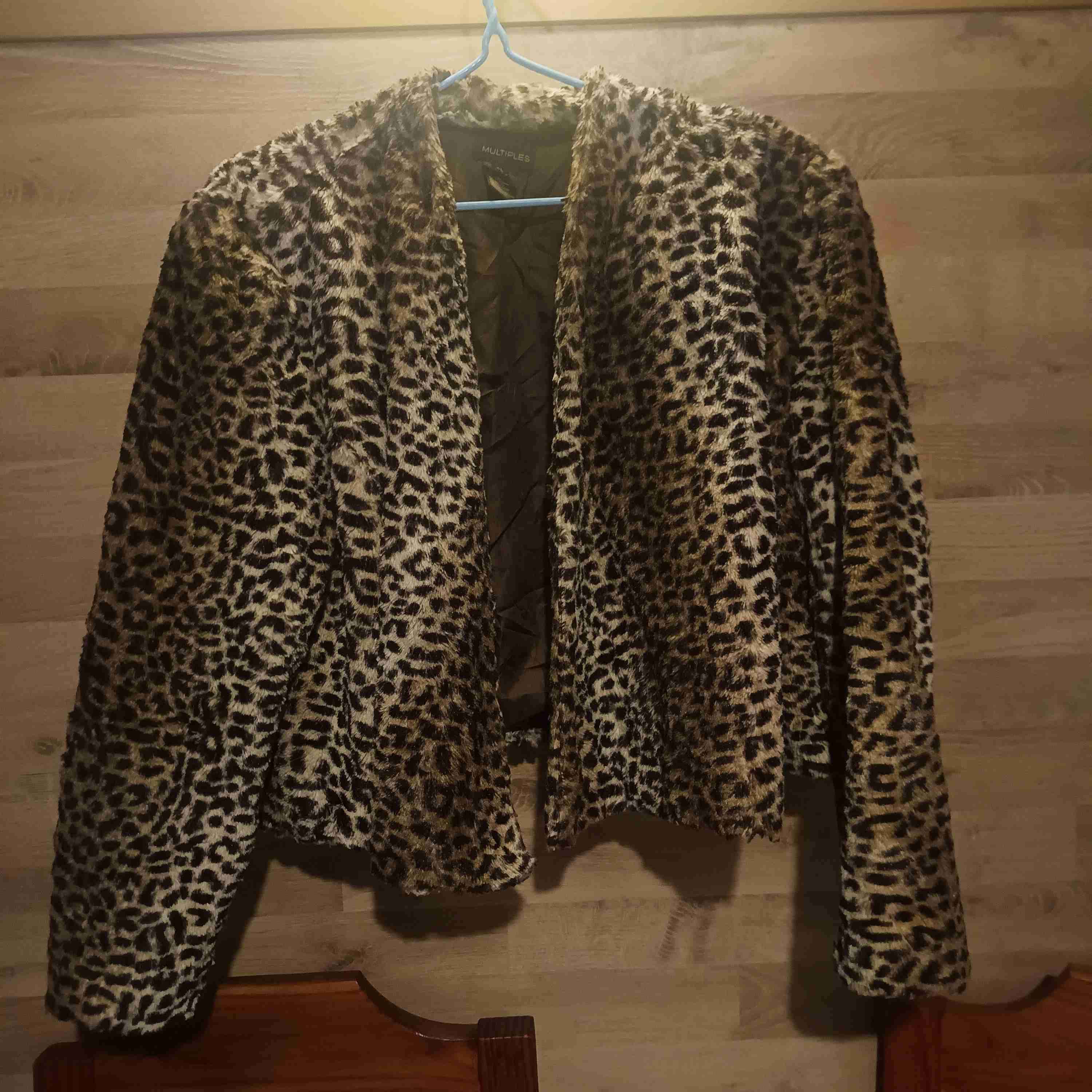 Chaqueta estampado leopardo - miniatura 1