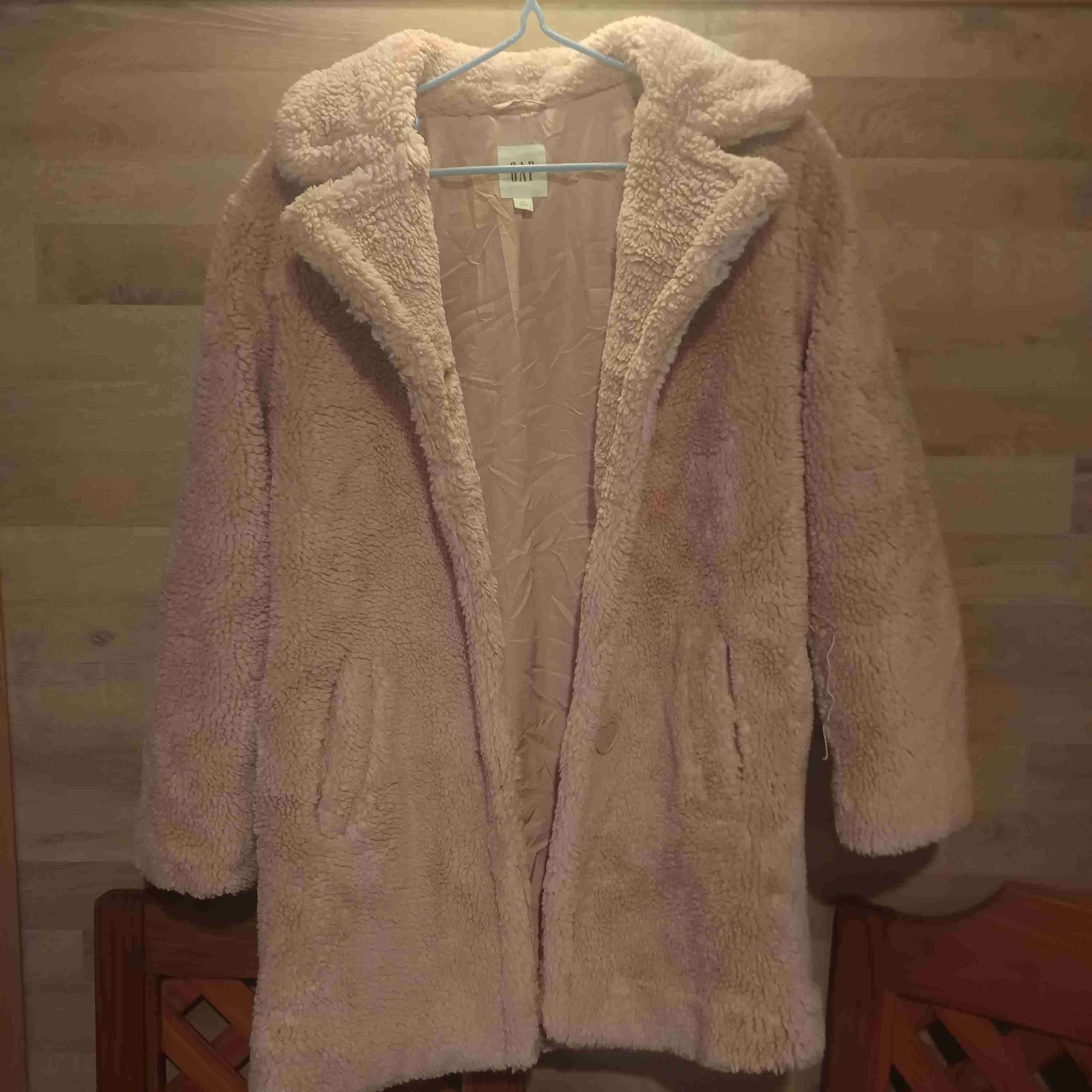 Abrigo peludo lila - miniatura 5