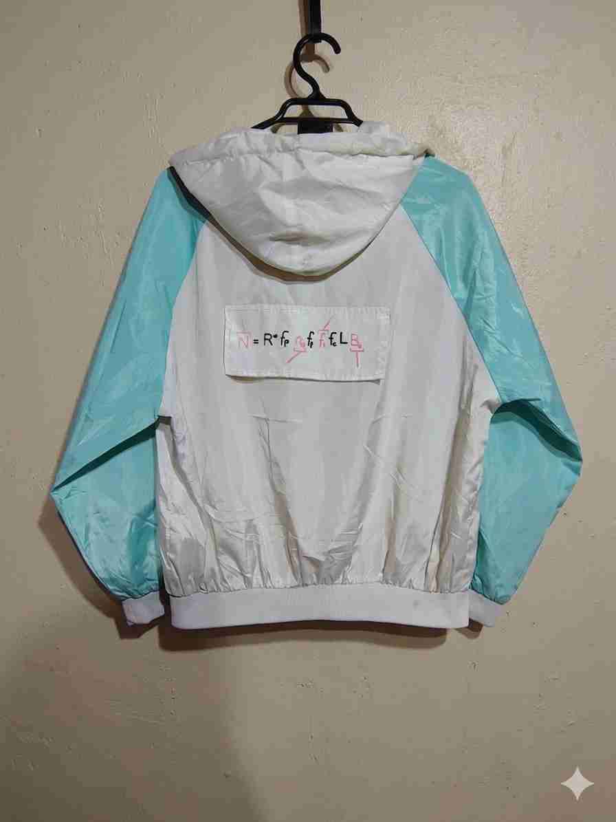 Cortaviento con capucha bicolor - miniatura 2