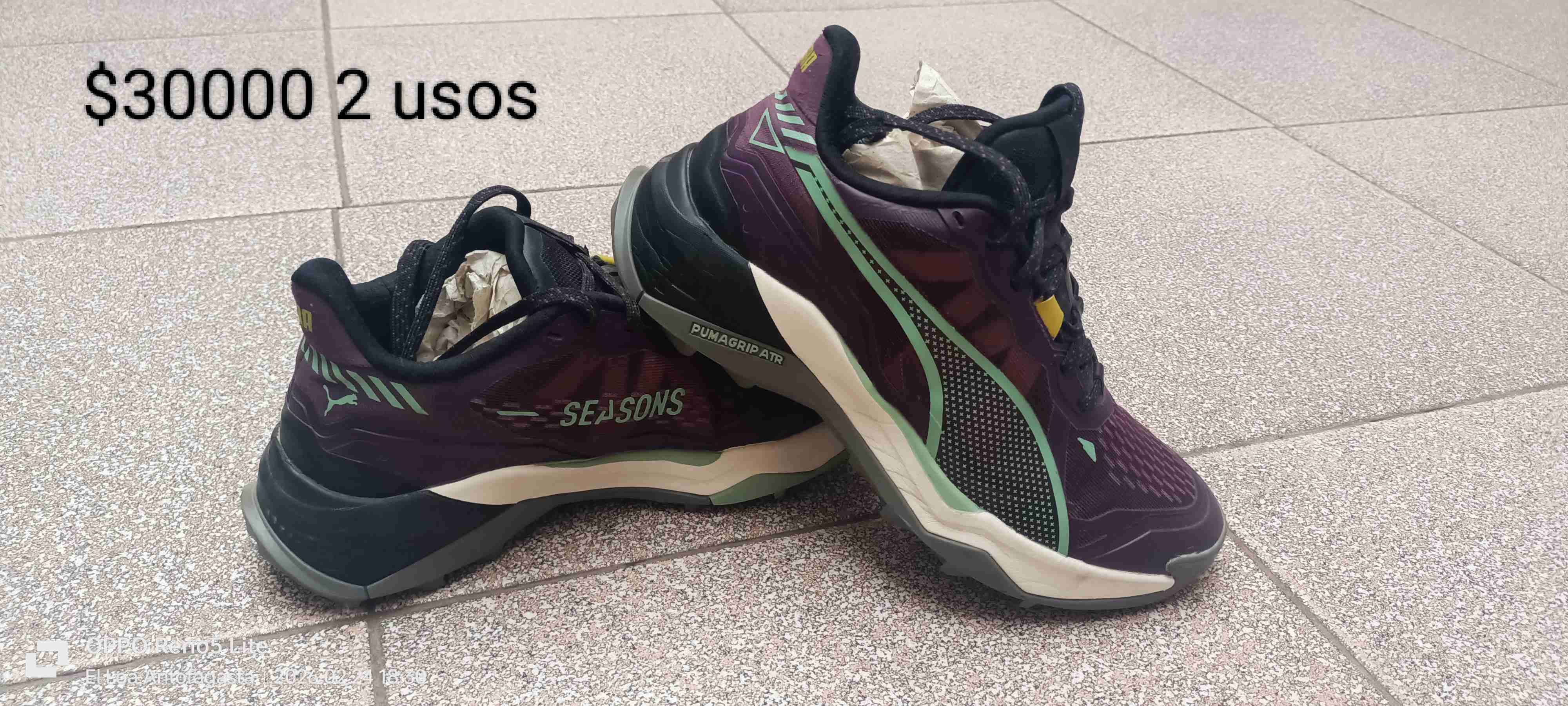 Zapatillas deportivas negras Puma - miniatura 3