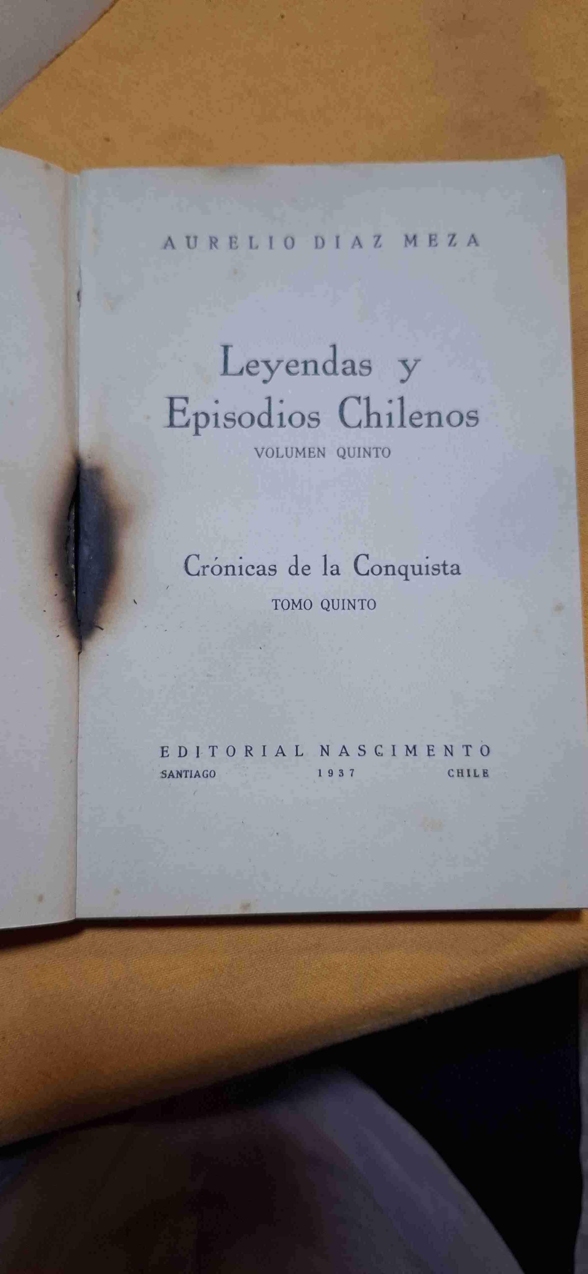 Libro Leyendas Chilenas Volumen V - miniatura 2