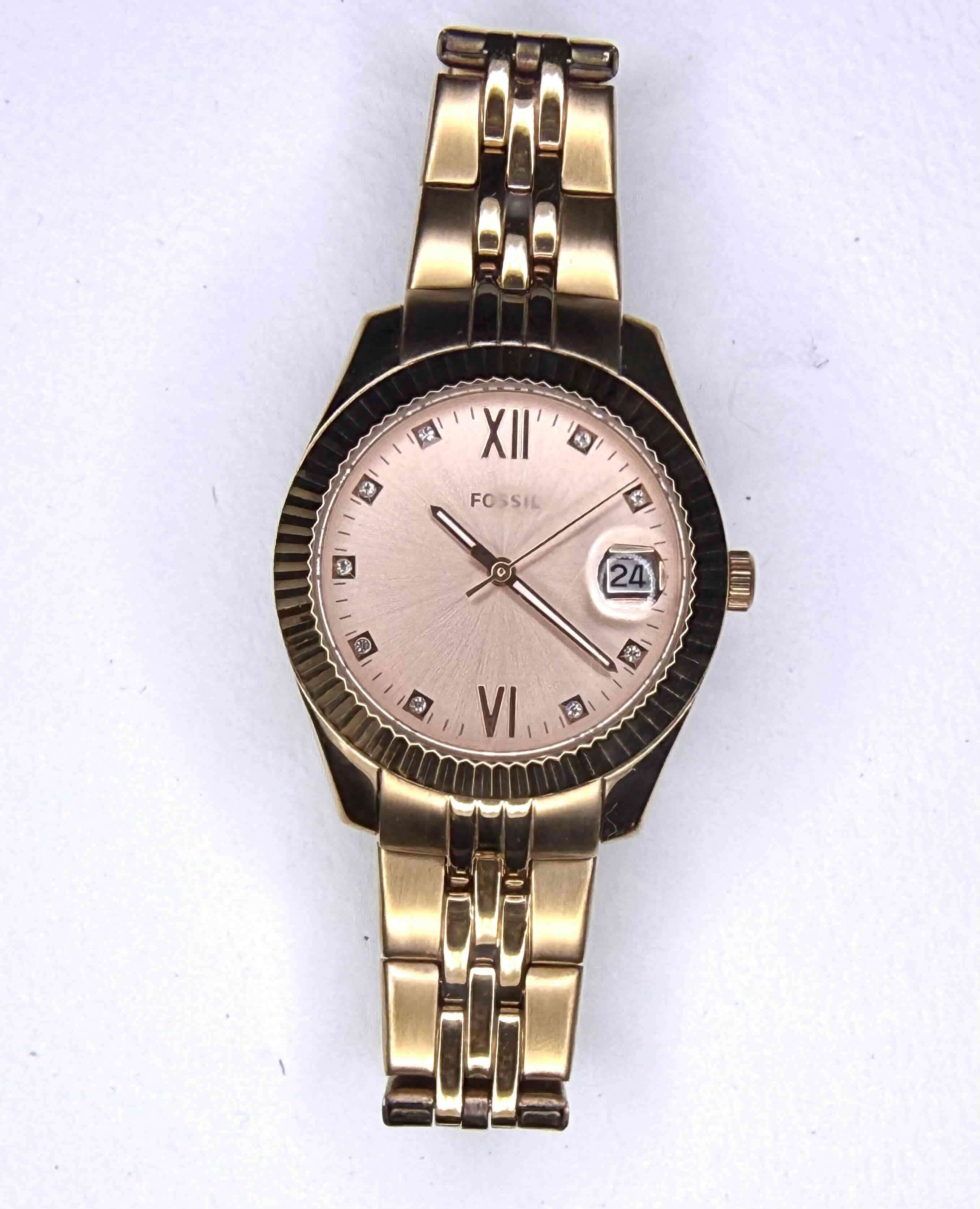 Reloj  Fossil Scarlett Rose gold - miniatura 2