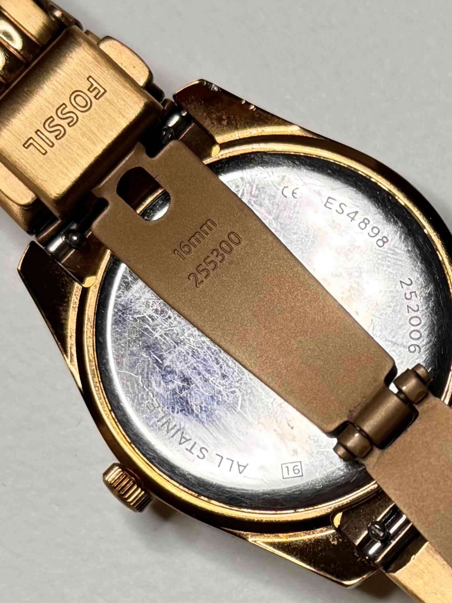 Reloj  Fossil Scarlett Rose gold - miniatura 3