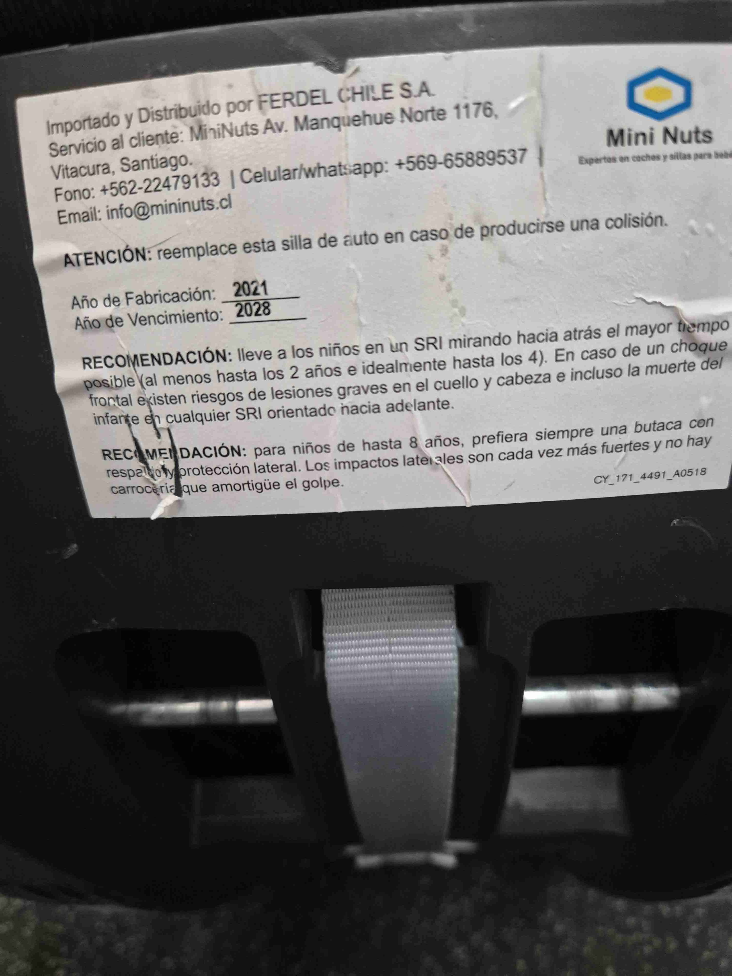 Silla de auto para bebé Cybex - miniatura 3