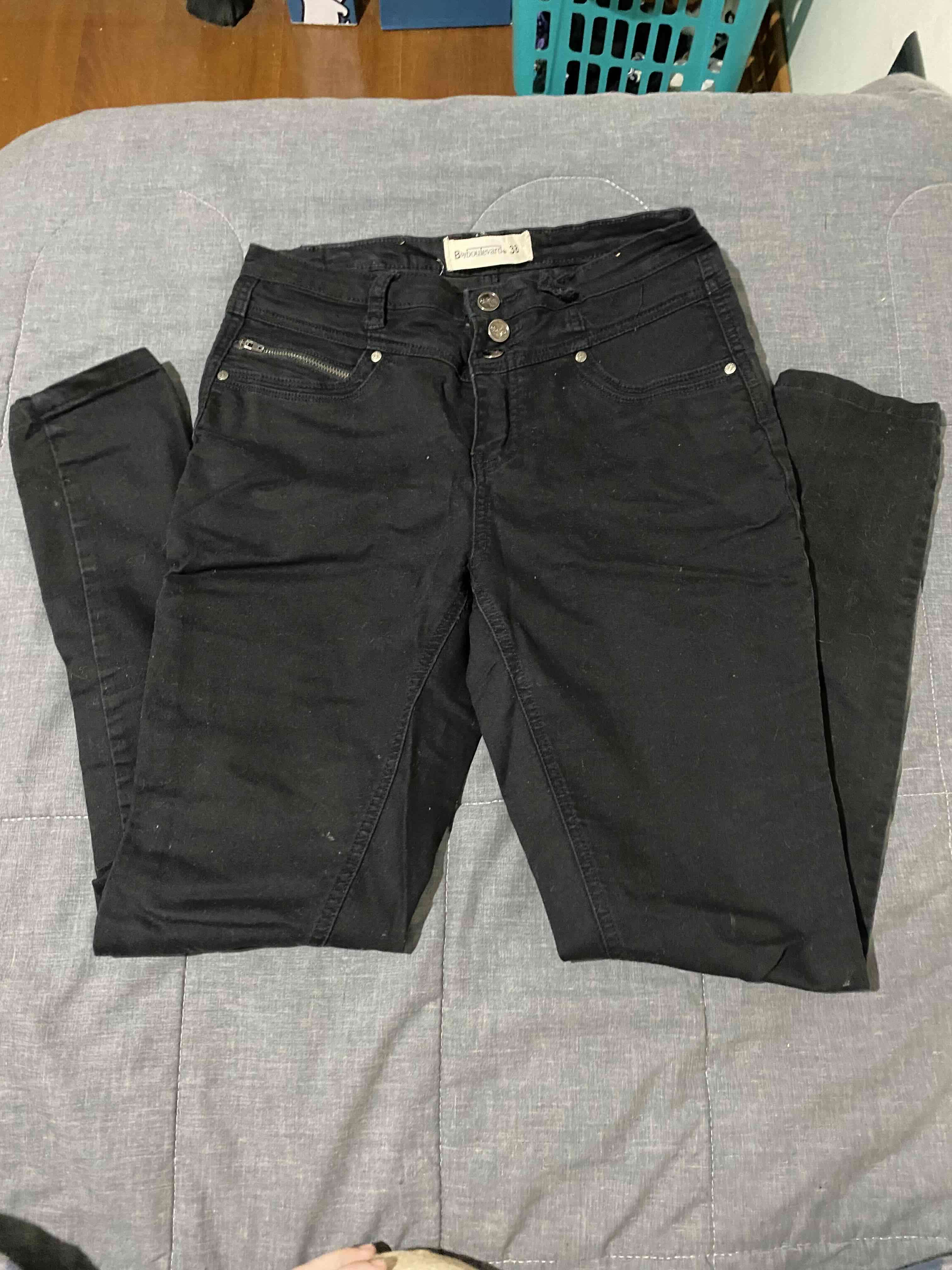 Jeans negros - miniatura 1
