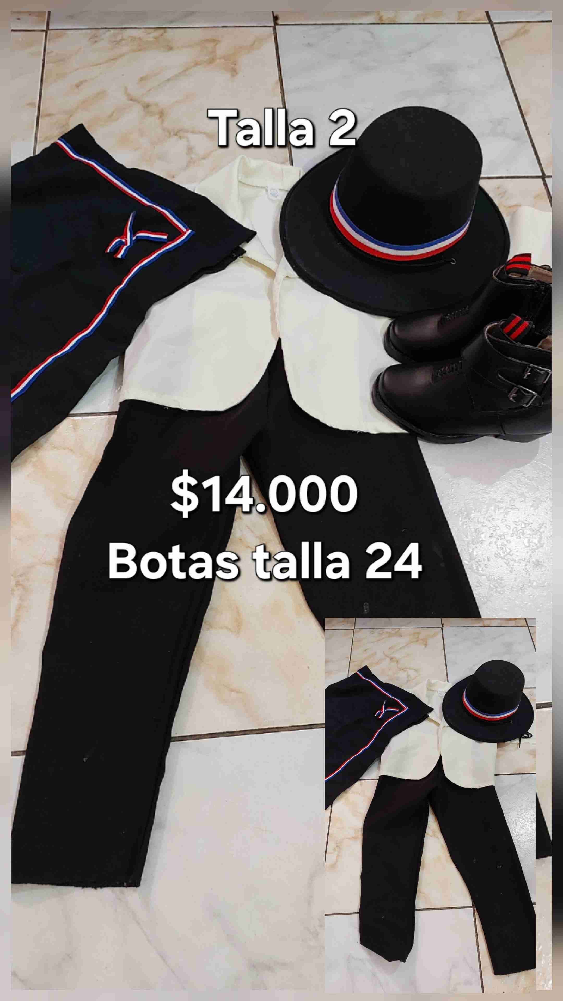 Traje de huaso completo