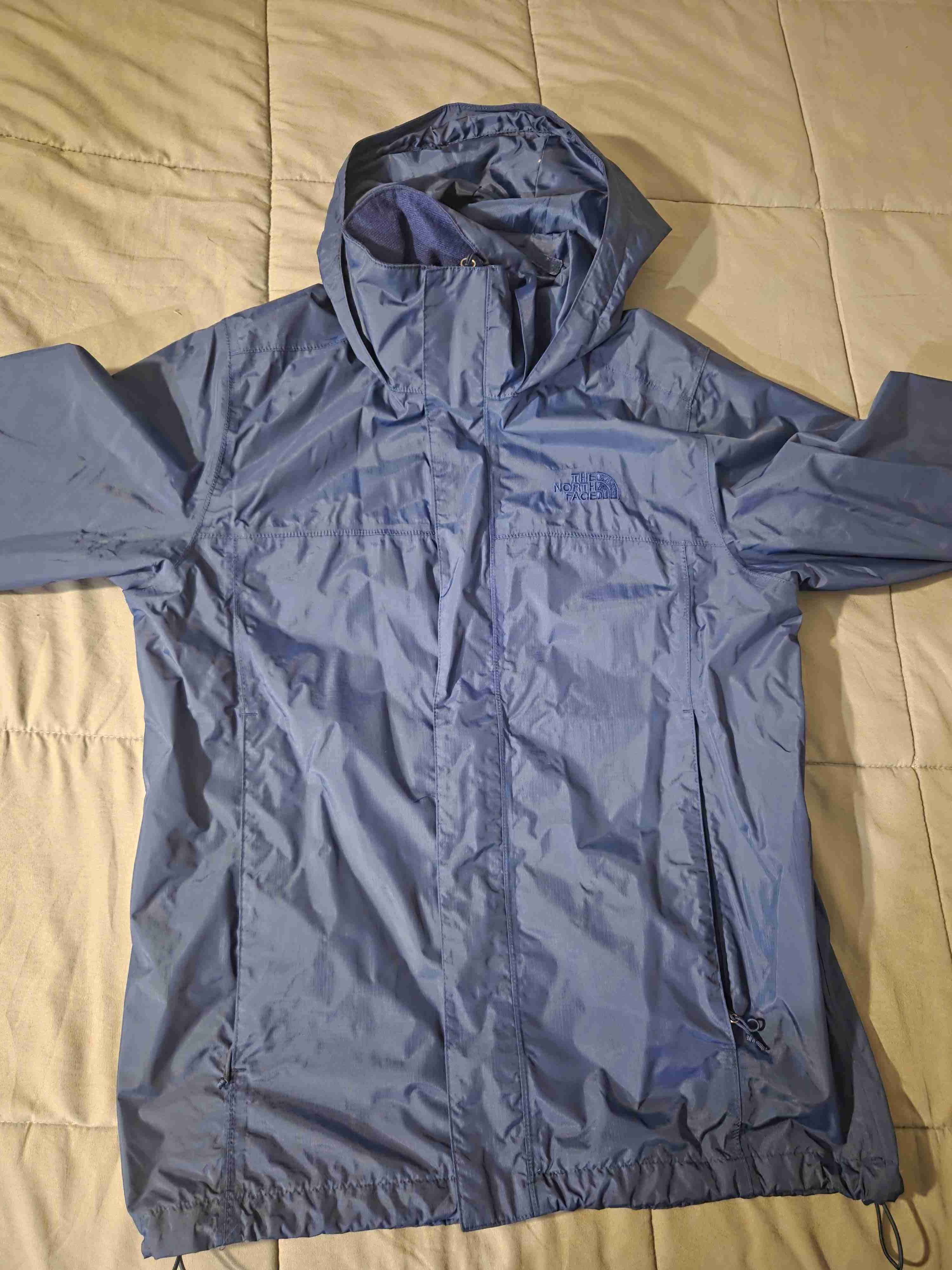 Chaqueta impermeable azul The North Face - miniatura 1
