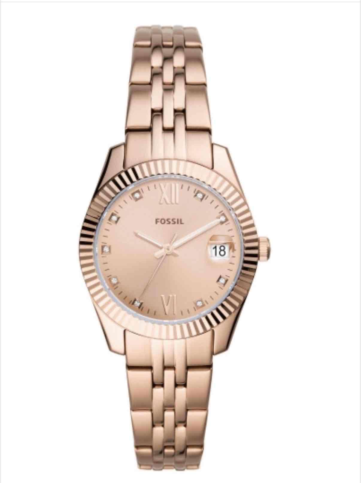 Reloj  Fossil Scarlett Rose gold - miniatura 6