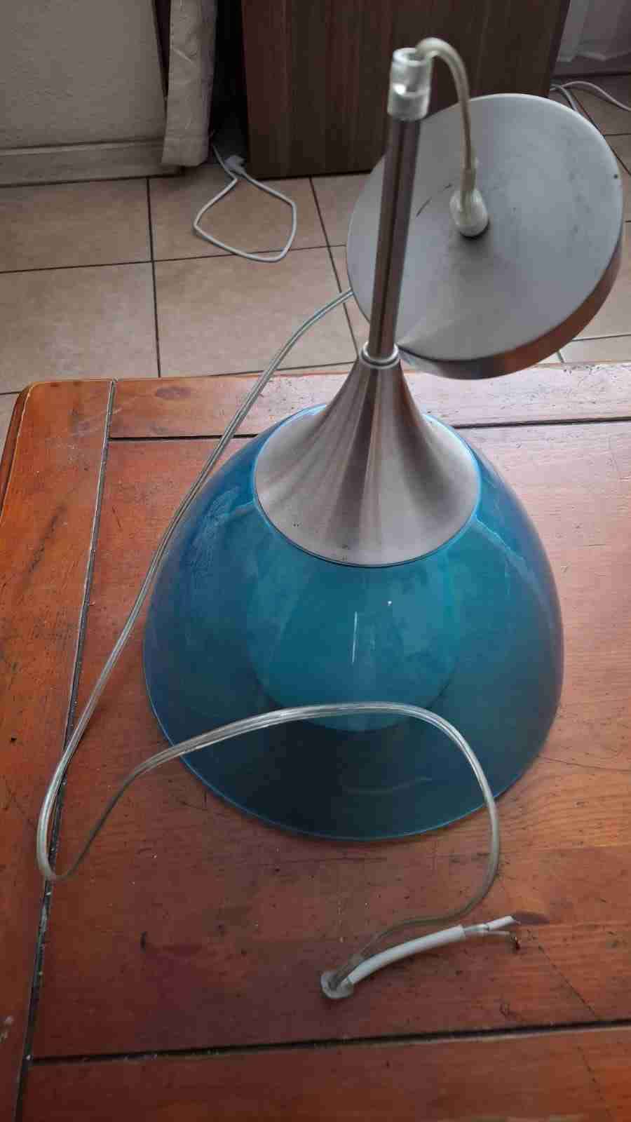 Lámpara colgante azul - miniatura 2