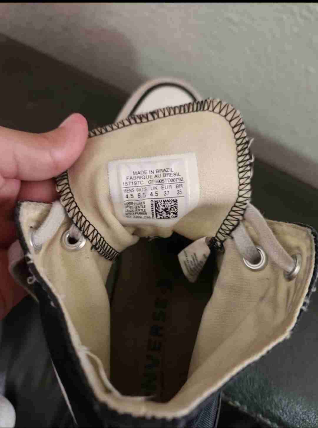 Zapatillas negras Converse - miniatura 1