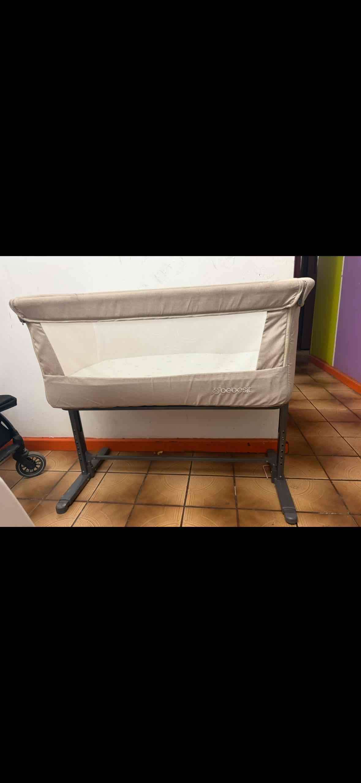 Cuna colecho beige bebesit - miniatura 2