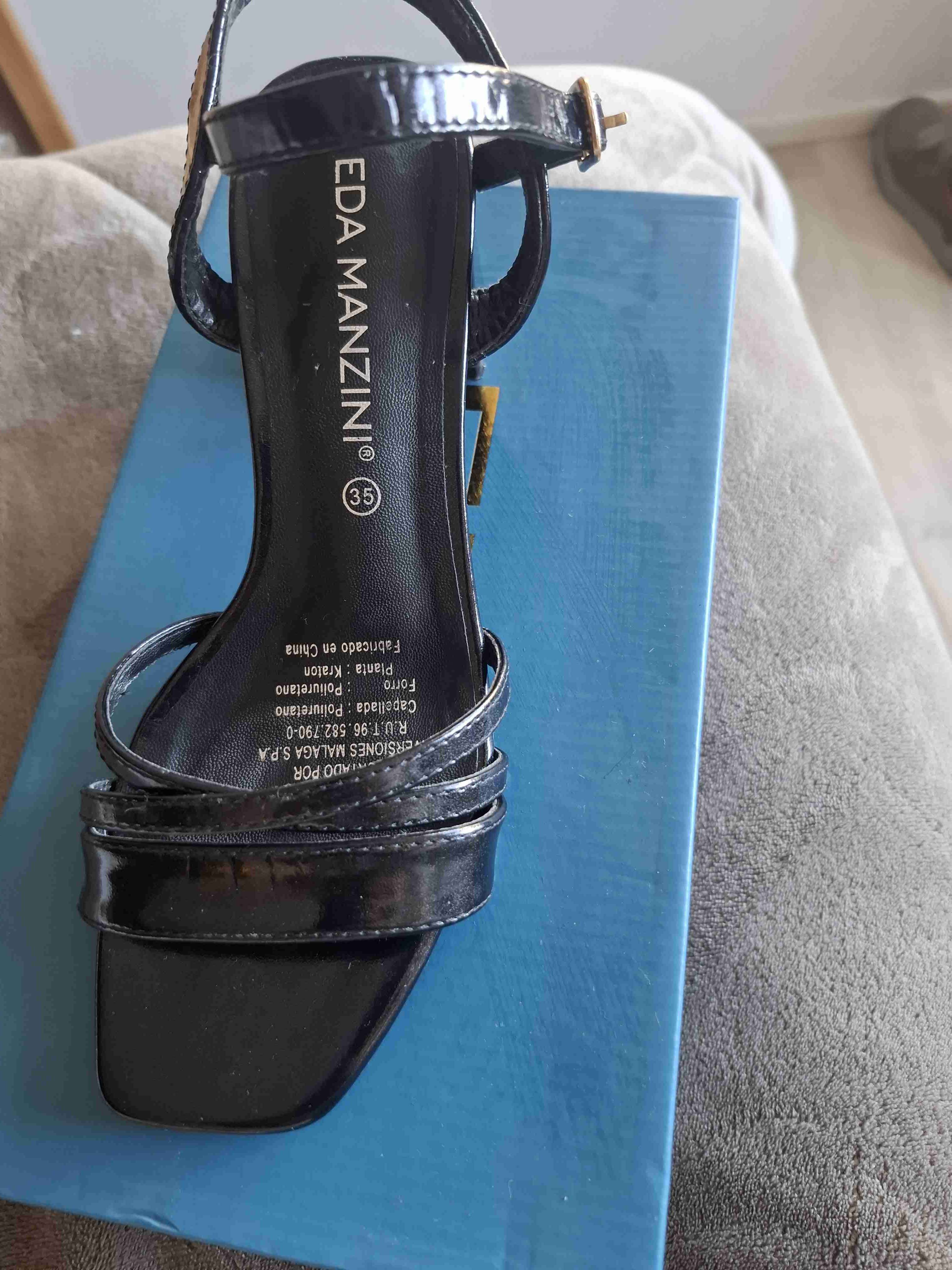 Sandalias negras Eda Manzini - miniatura 1