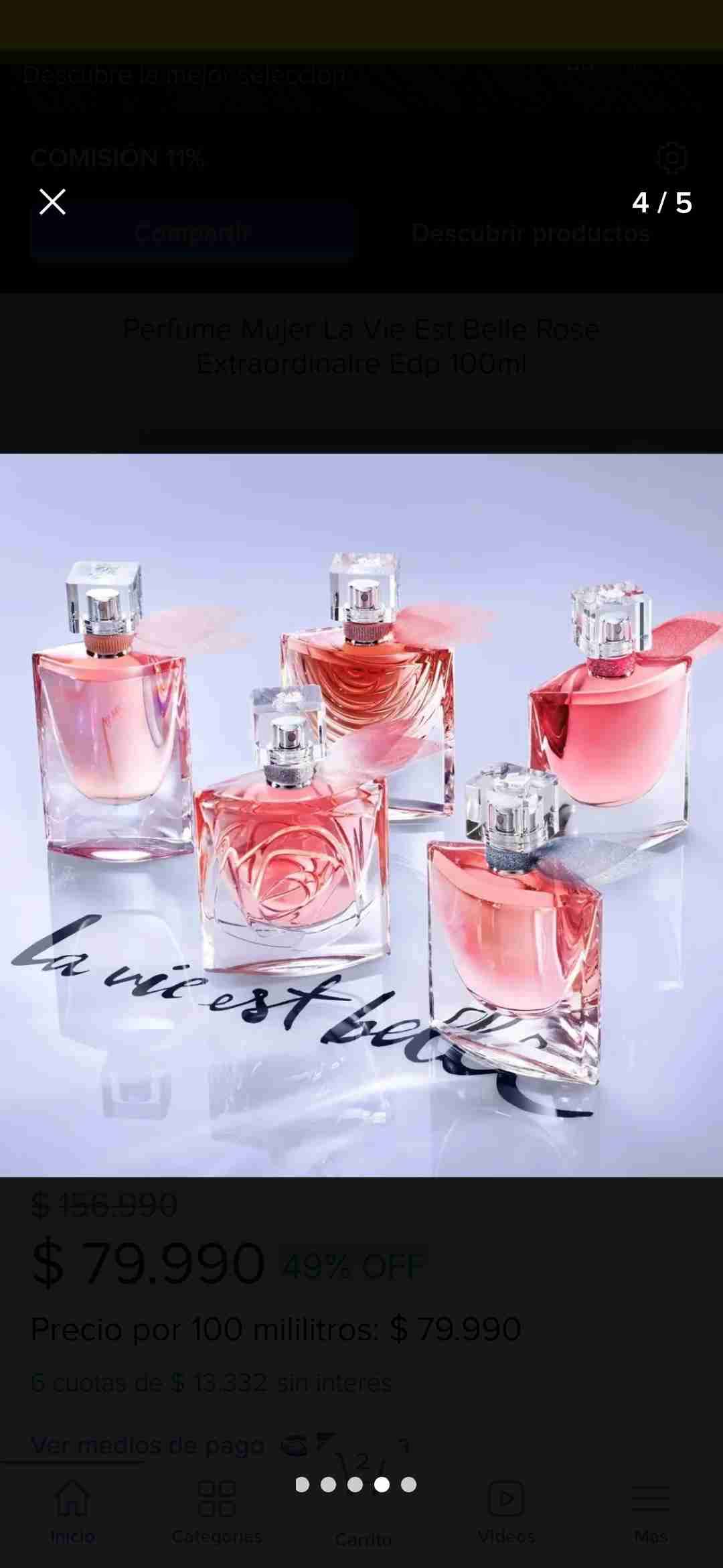 Perfume Odyssey Candee Edición Especial - miniatura 4