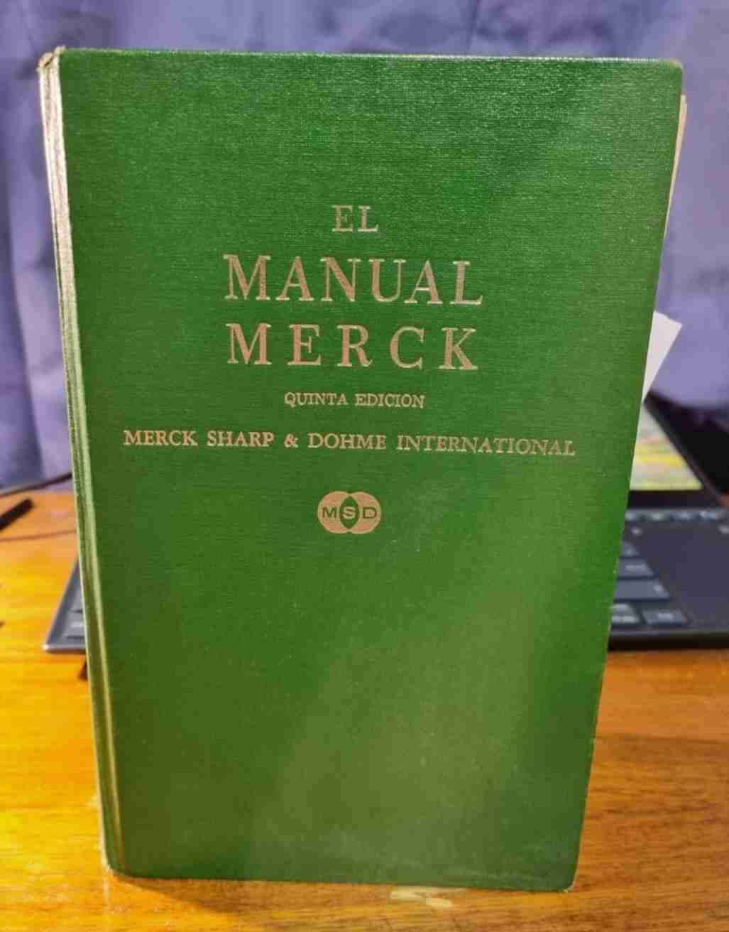El Manual Merck Quinta Edición